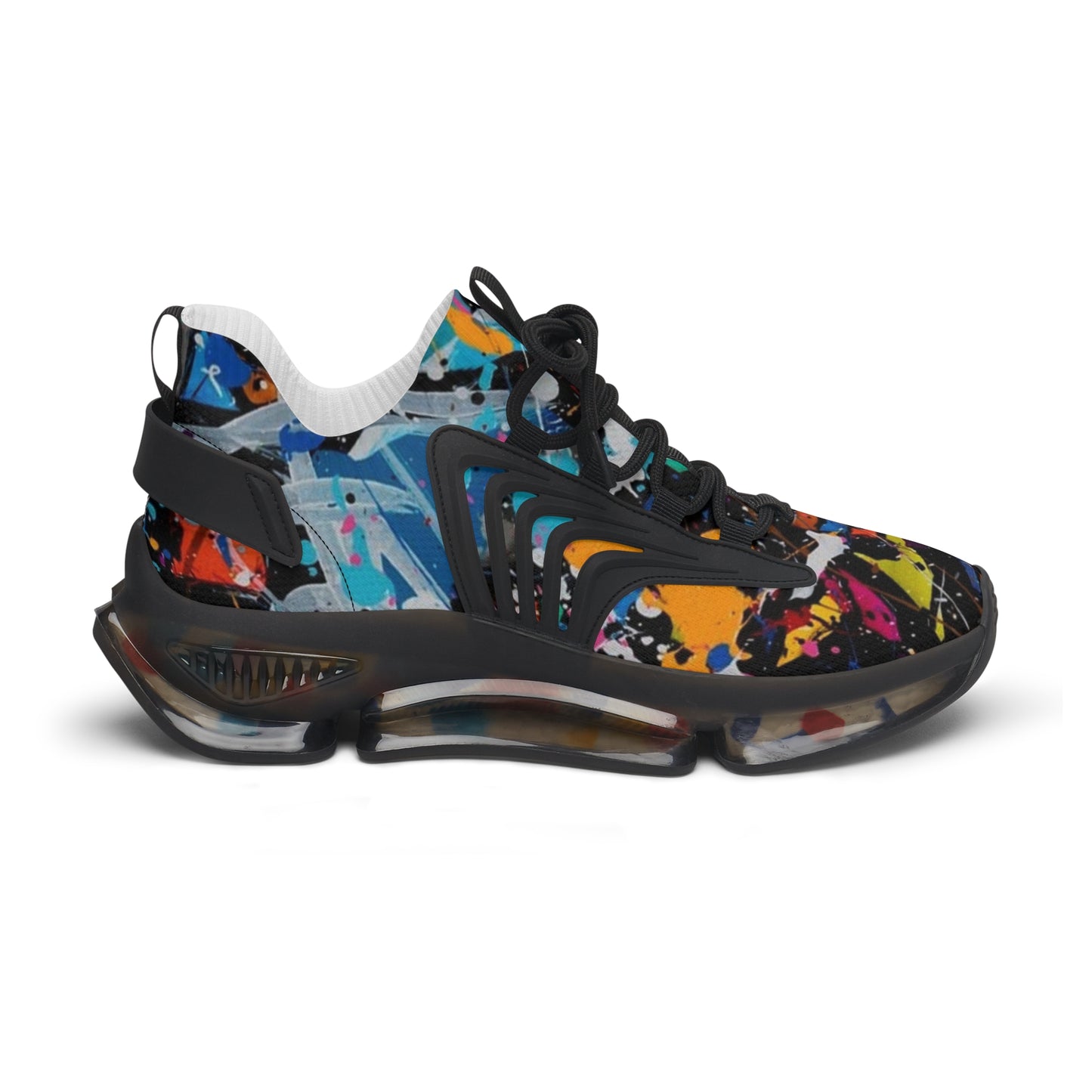 Sneakers Women's Mesh paint by Mariu del Campo.