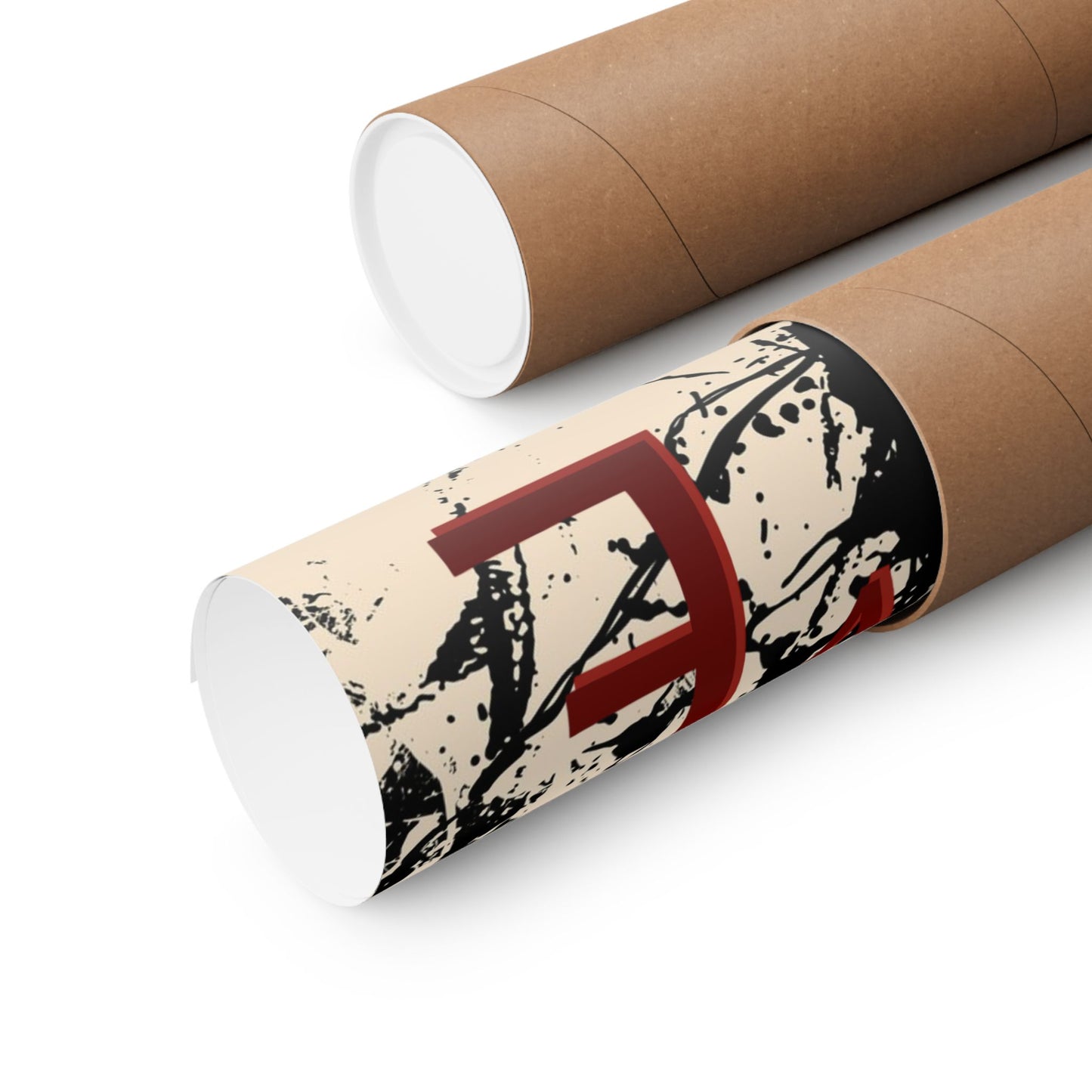 Posters Matte Vertical Love Paint by Mariu del Campo.