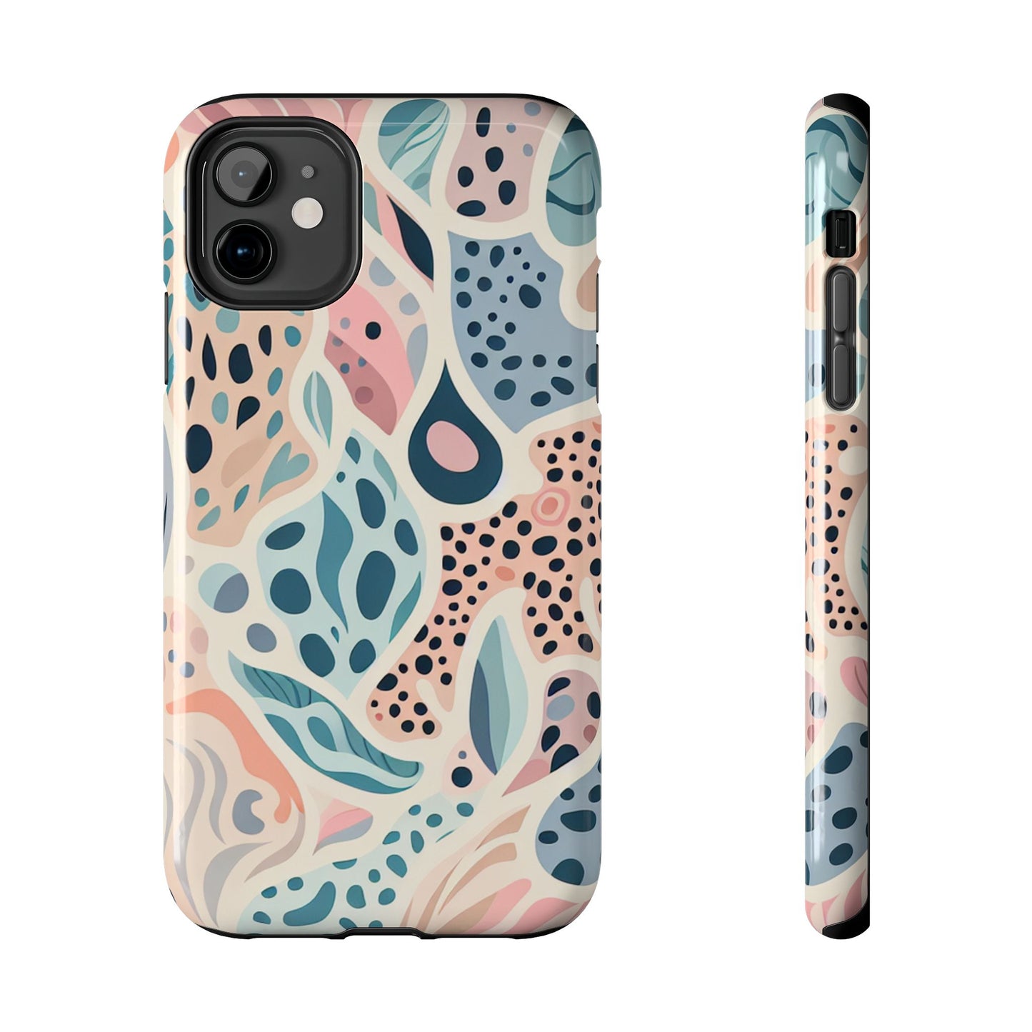 Cases Tough Phone Animal Print - Pastel Design by Mariu del Campo.
