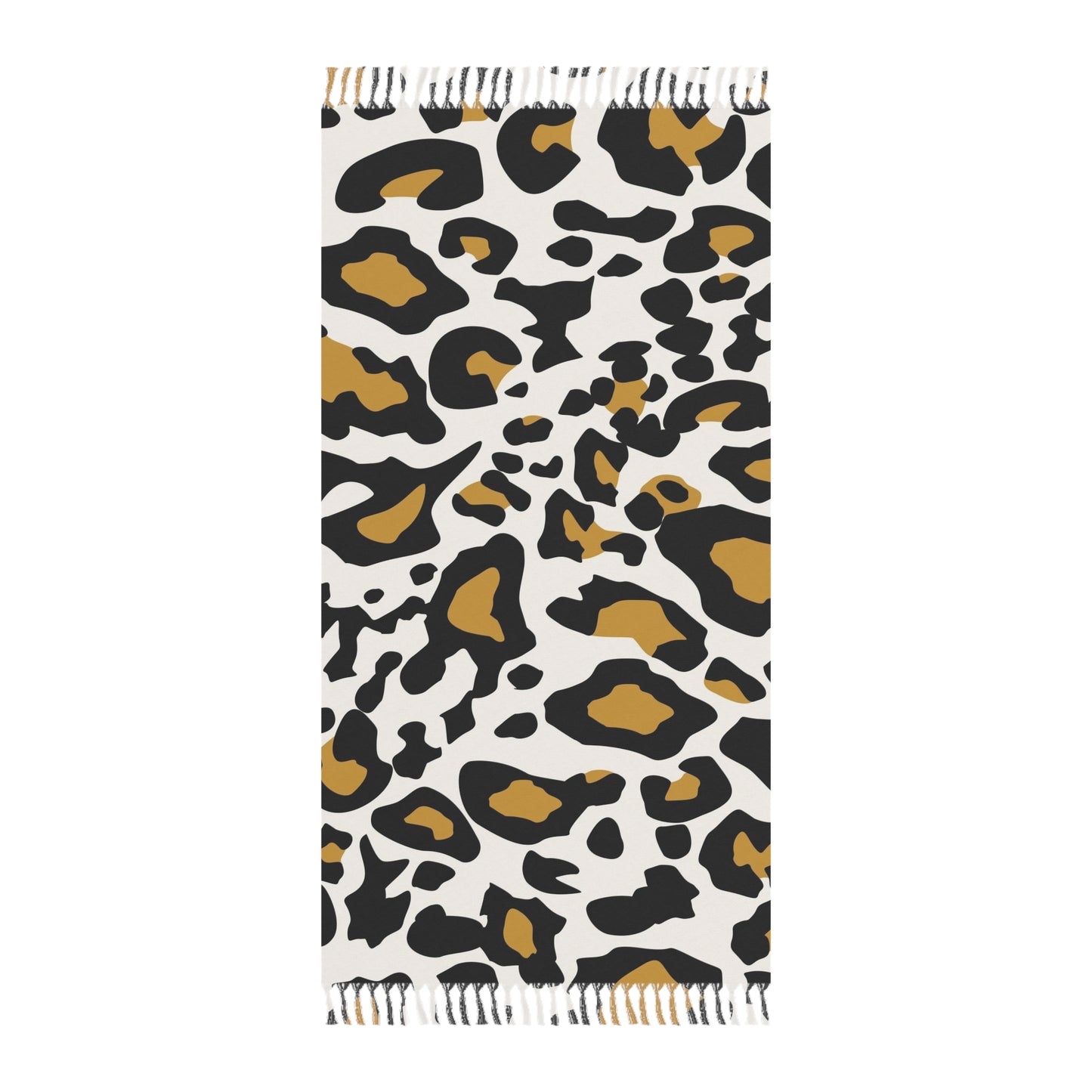 Towel Boho Beach Cloth leopard by Mariu del Campo.
