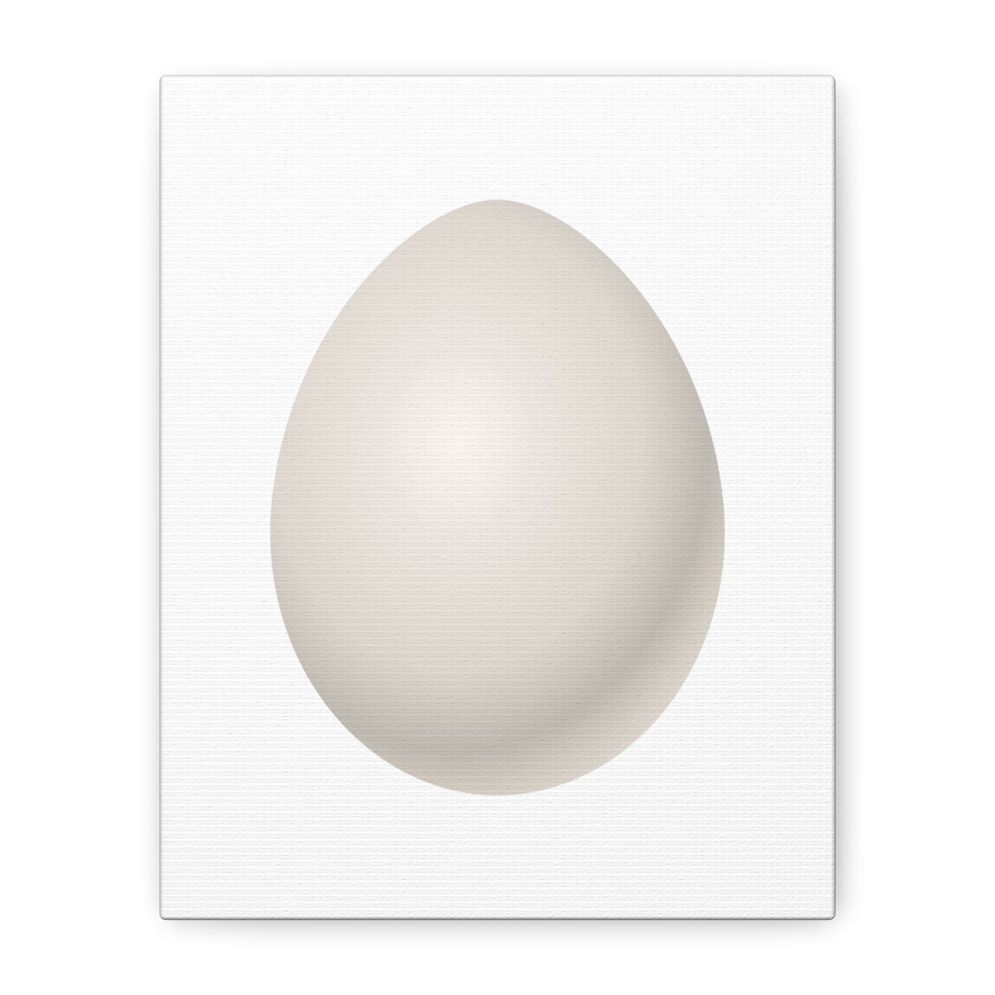 Canvas Matte, Stretched, 1.25" egg by Mariu del Campo.