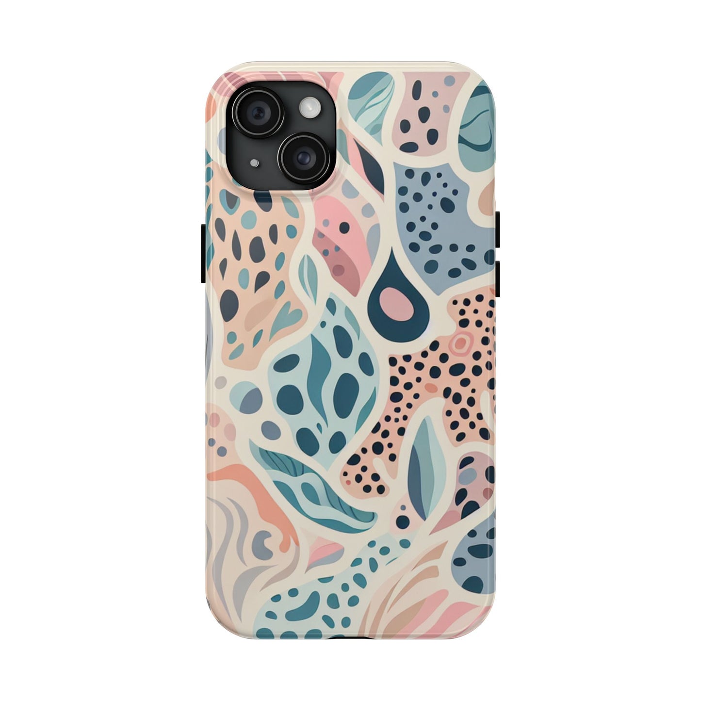 Cases Tough Phone Animal Print - Pastel Design by Mariu del Campo.