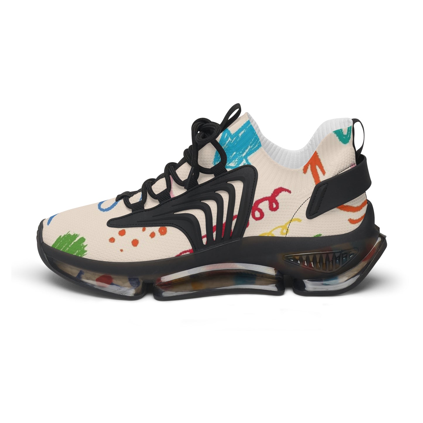 Sneakers Women's Mesh symbols by Mariu del Campo.