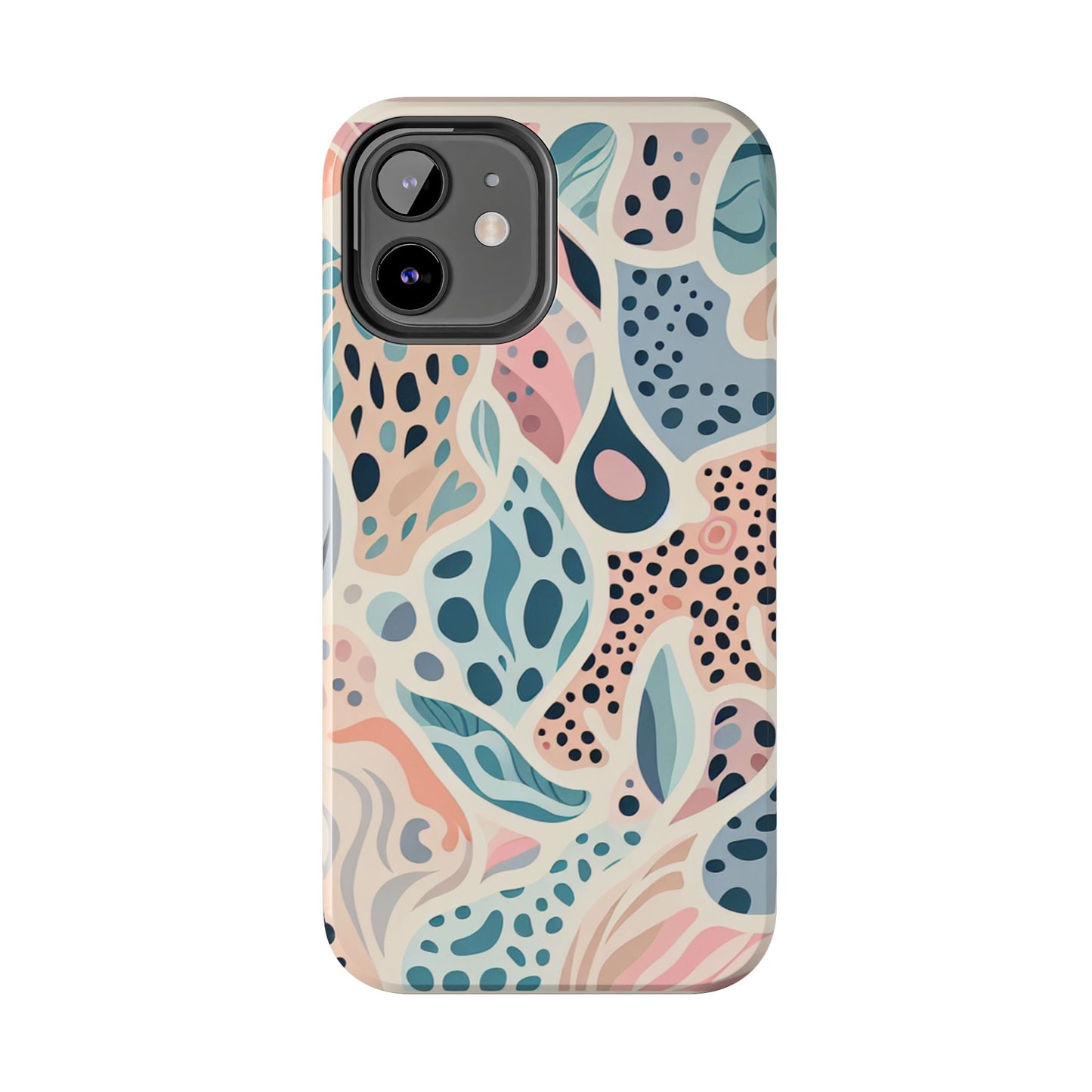 Cases Tough Phone Animal Print - Pastel Design by Mariu del Campo.