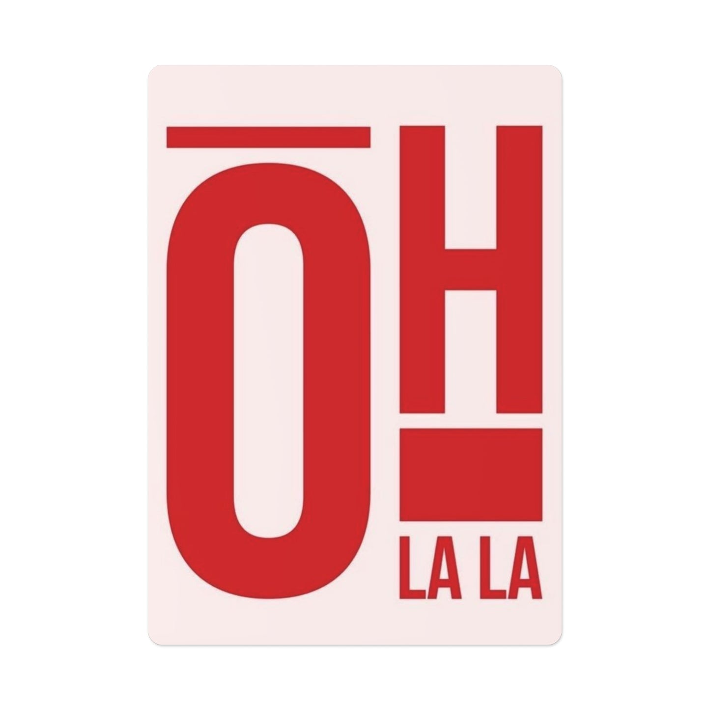 Poker Cards oh la la by Mariu del Campo.