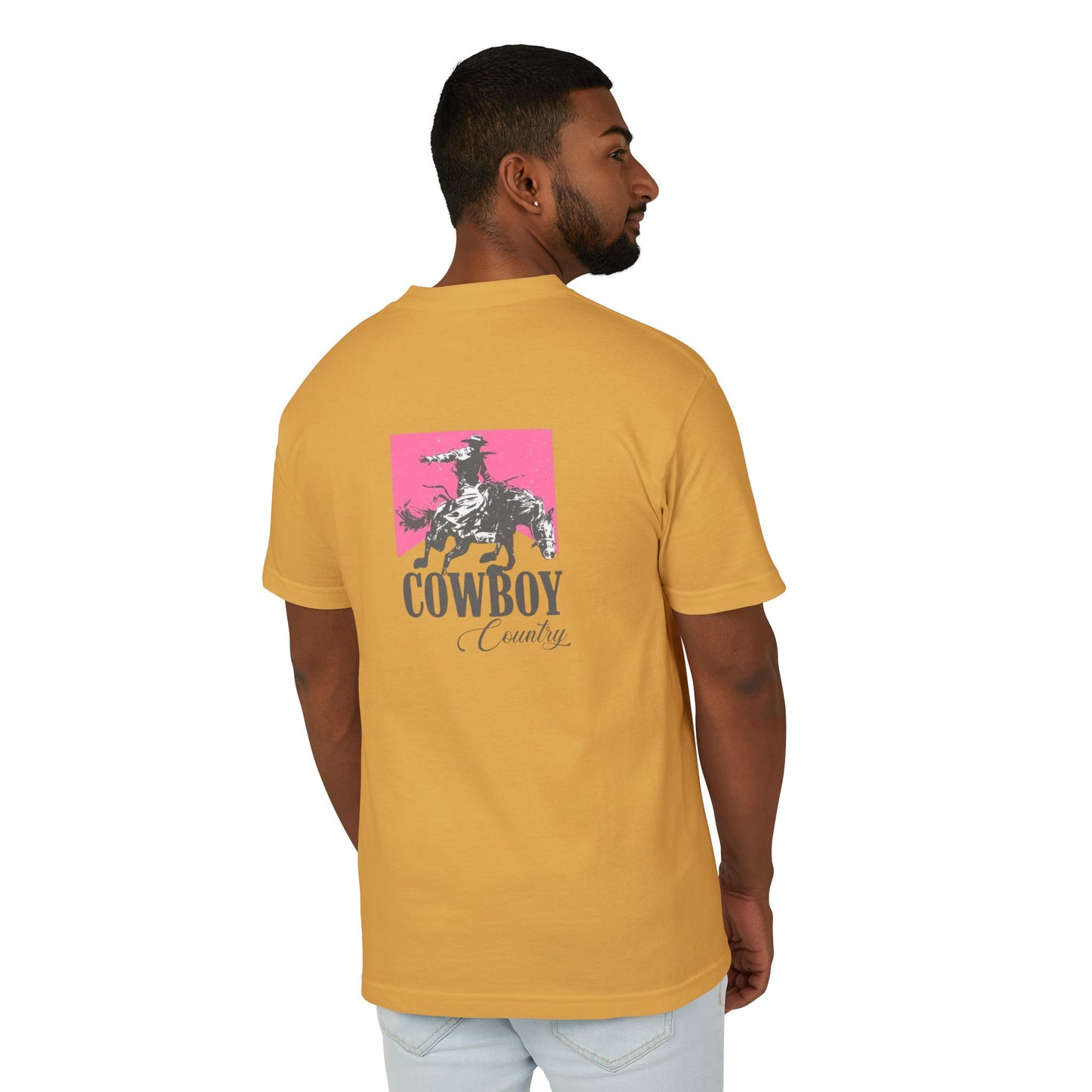 T-Shirt Unisex Cotton CowBoy by Mariu del Campo.