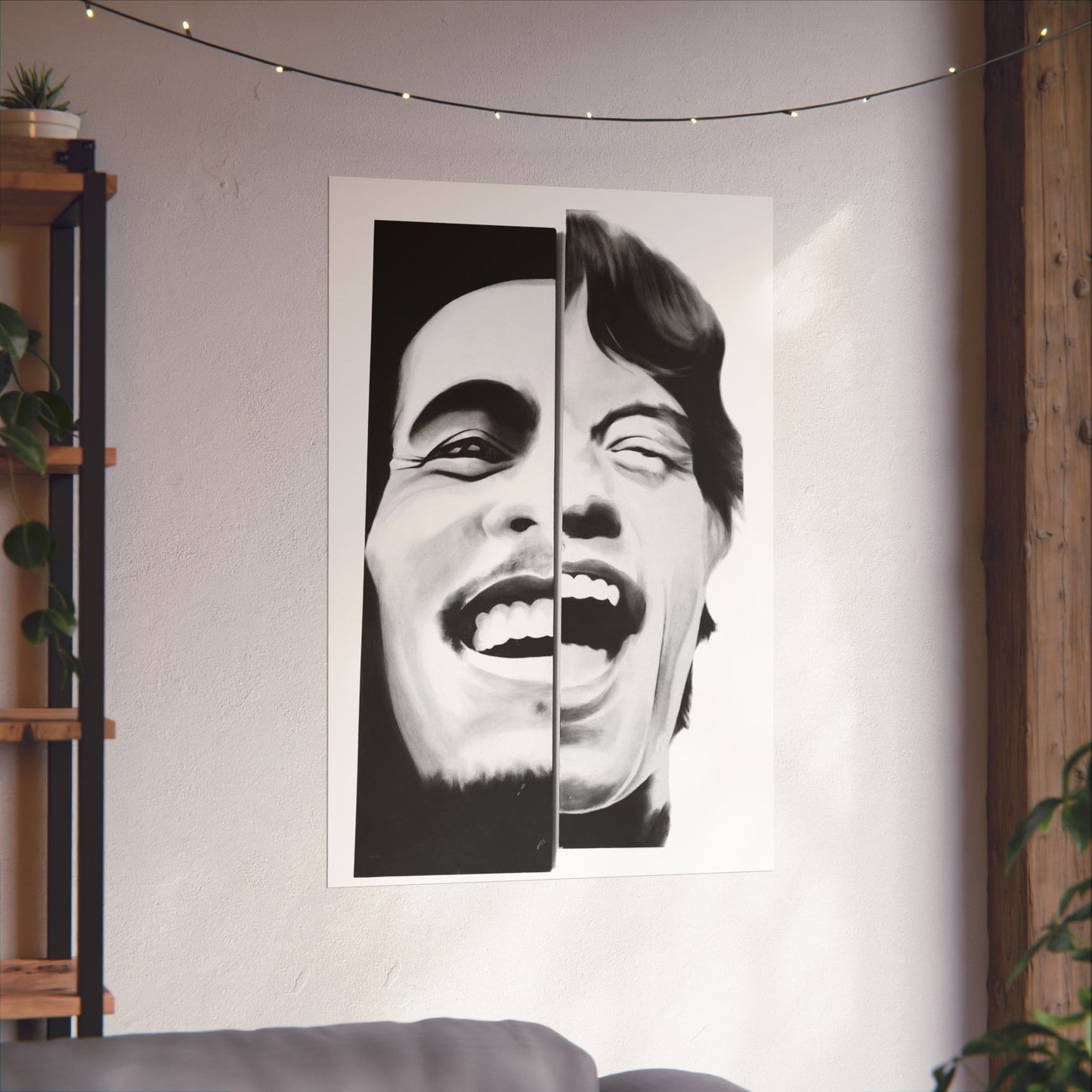 Posters Matte Vertical Bob and Mick by Mariu del Campo.