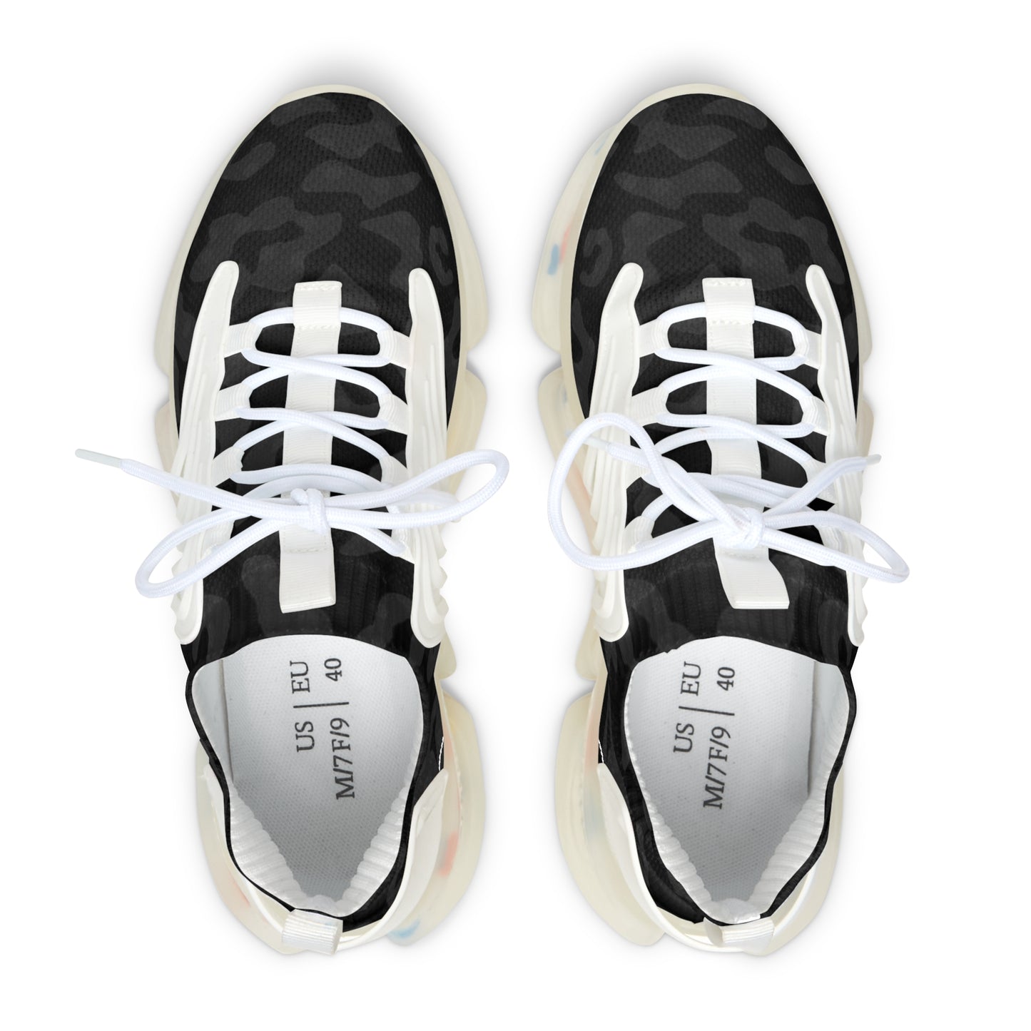 Sneakers unisex Mesh Black by Mariu del Campo.
