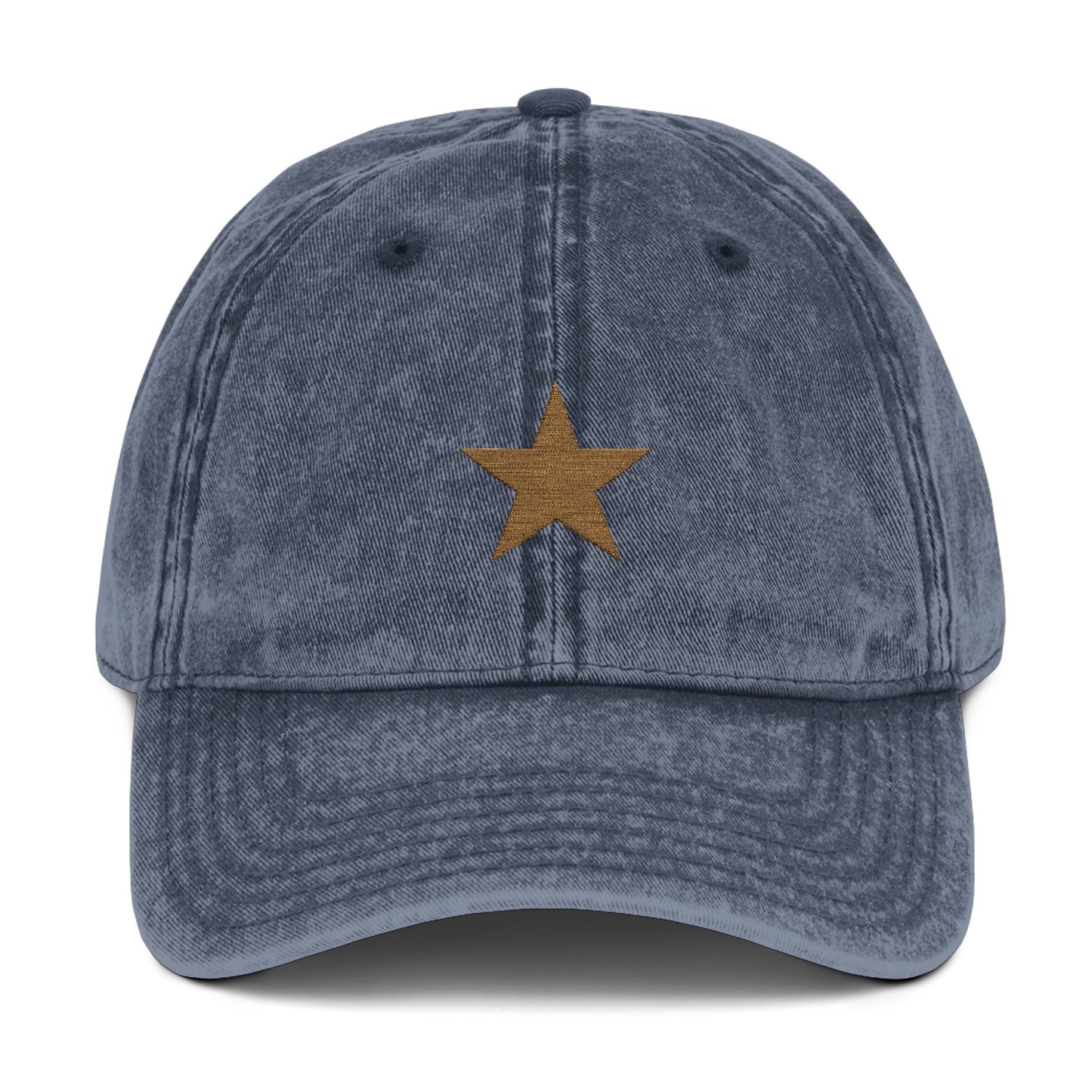 Cap Vintage Golden Star Embroidered by Mariu del Campo.