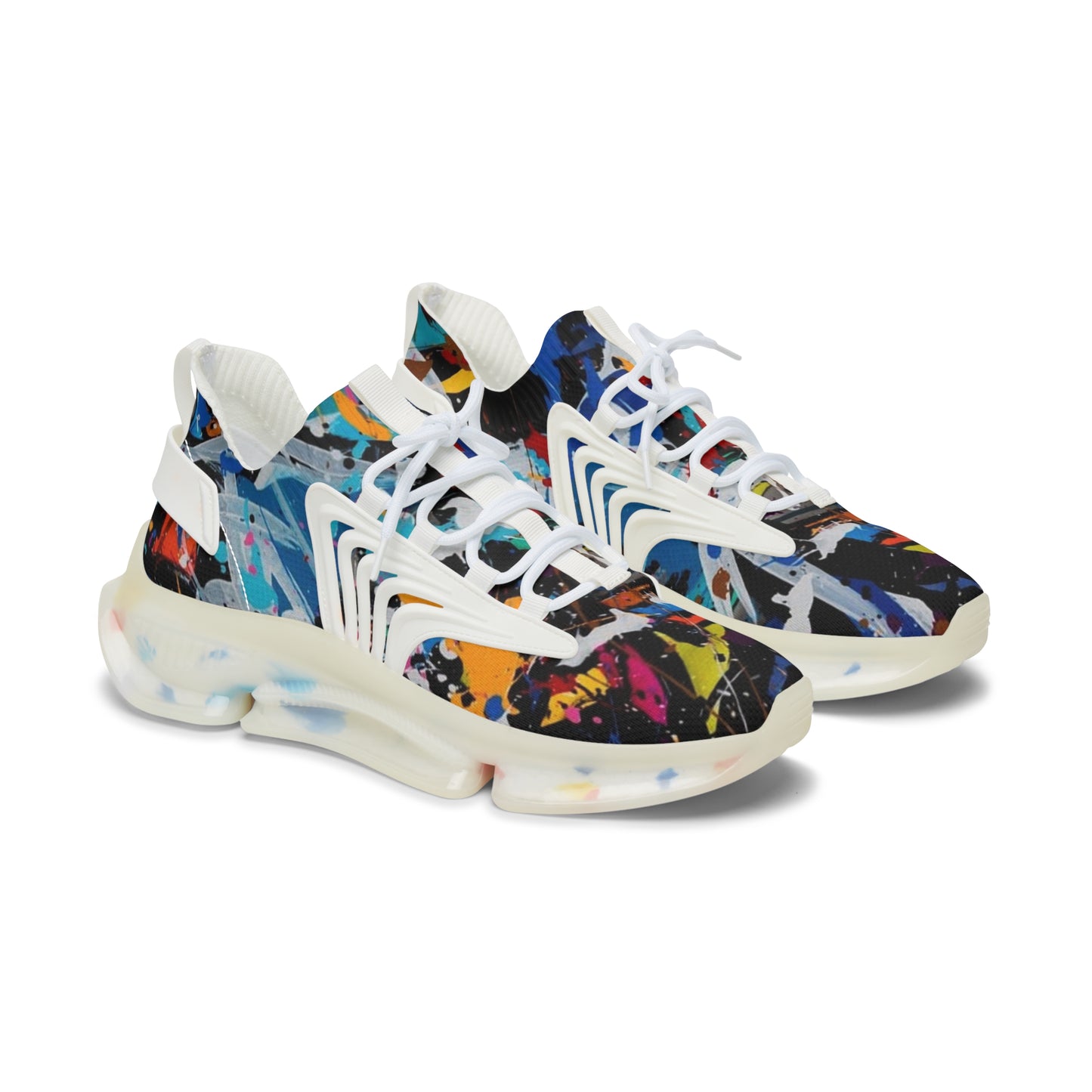 Sneakers Women's Mesh paint by Mariu del Campo.