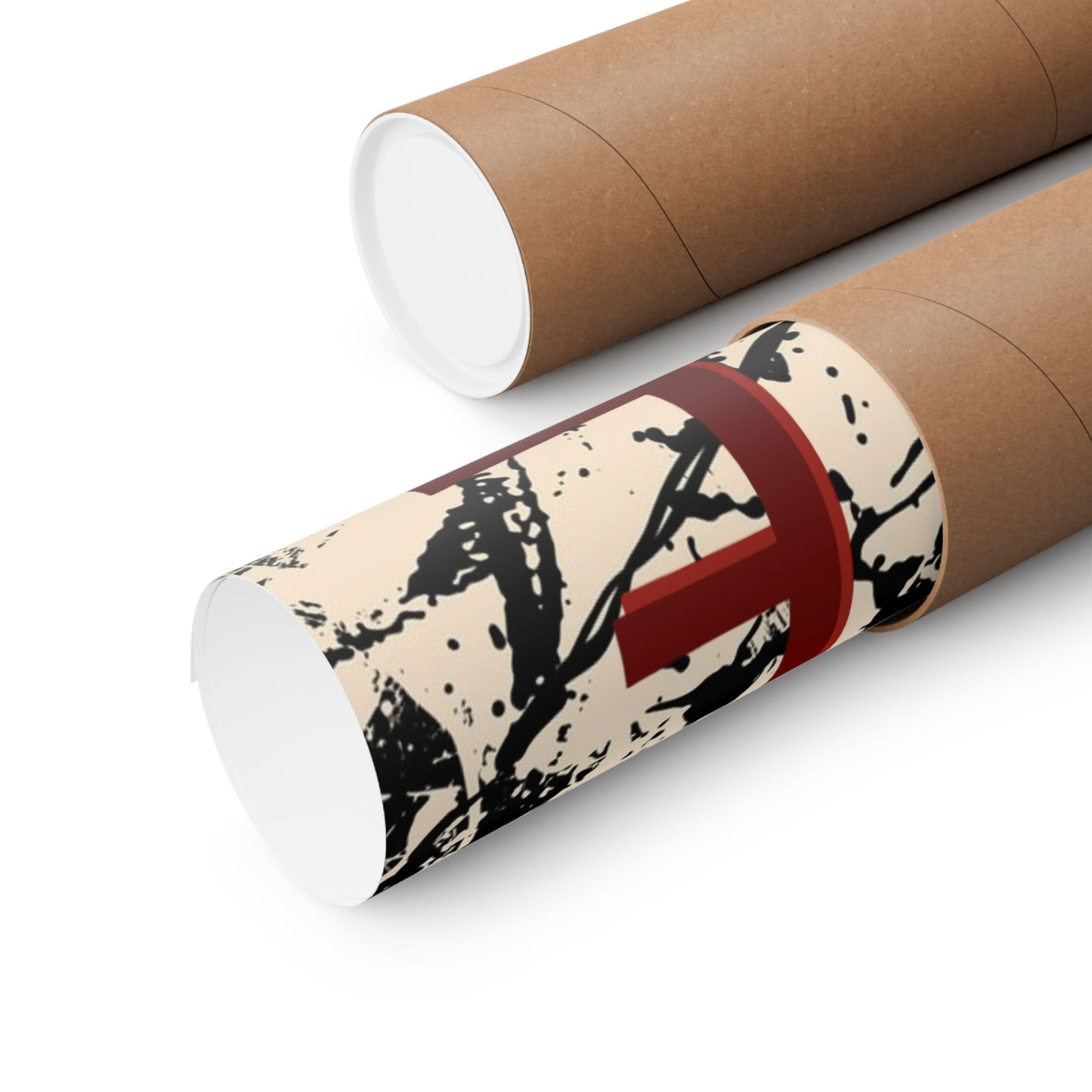 Posters Matte Vertical Love Paint by Mariu del Campo.