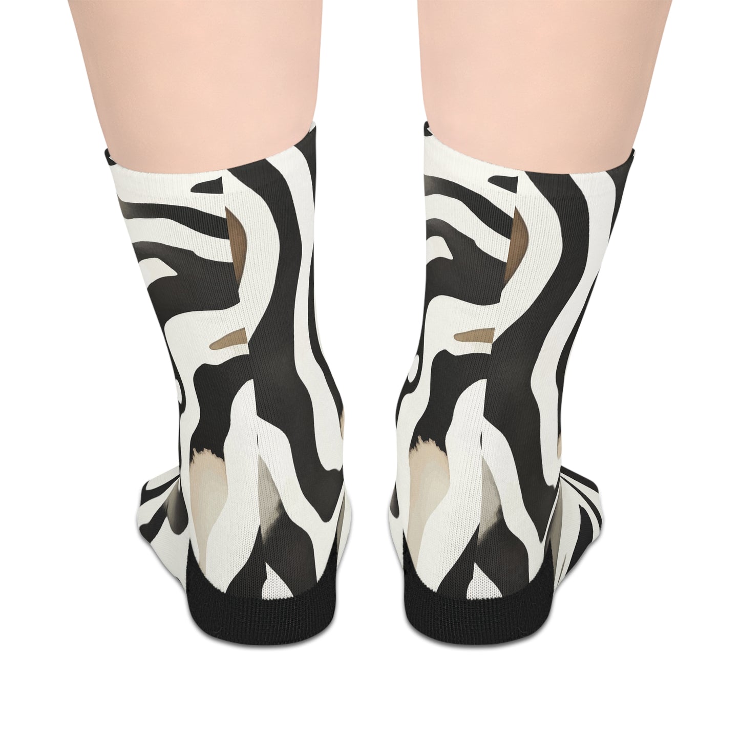 Socks Mid-length Socks African Wild by Mariu del Campo.
