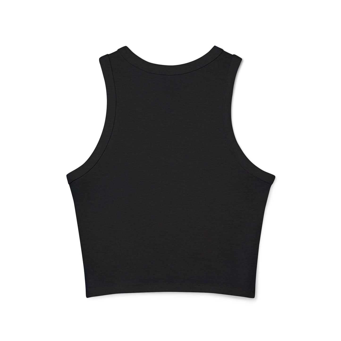 Top Women's Micro Rib Racer Tank rock star by Mariu del Campo.