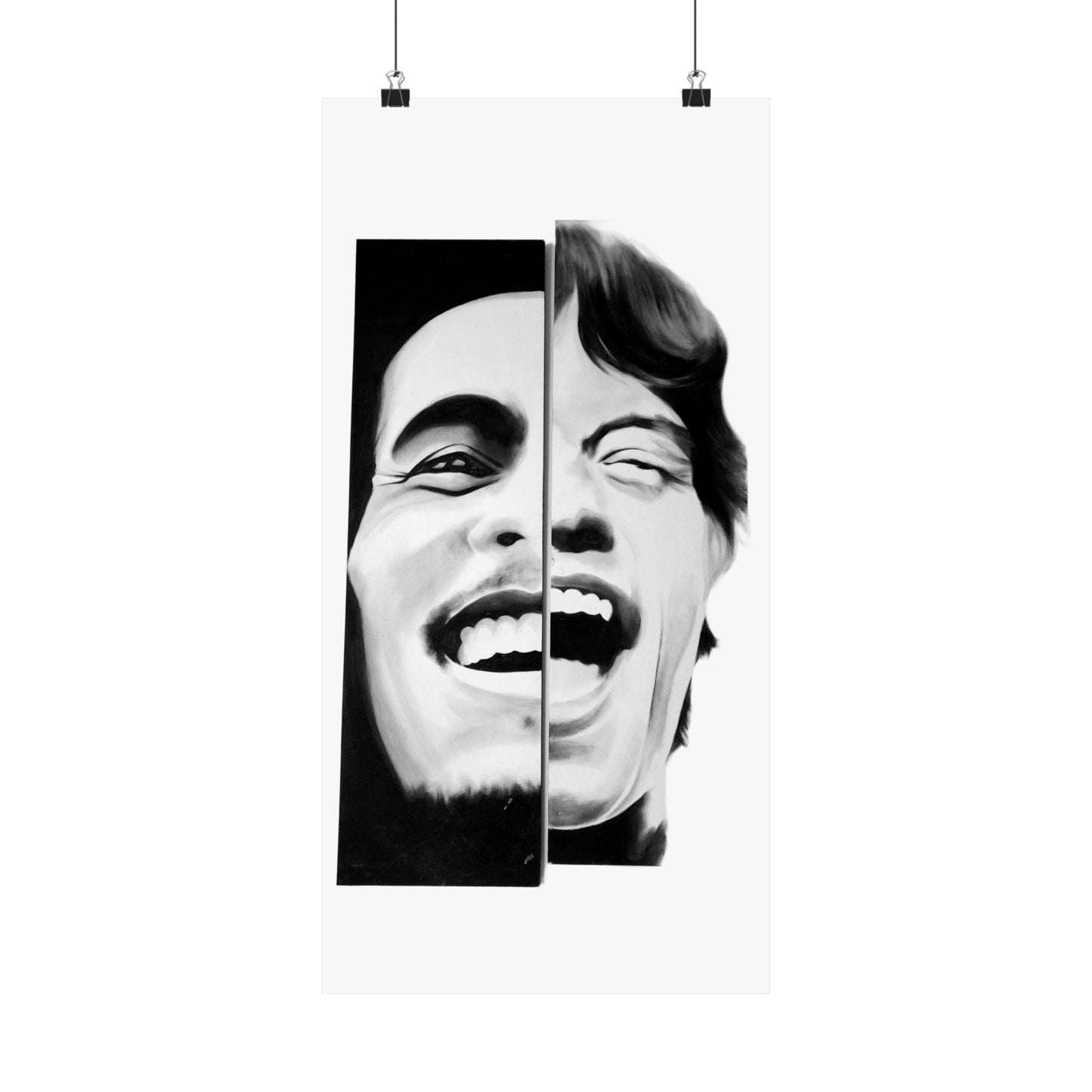 Posters Matte Vertical Bob and Mick by Mariu del Campo.