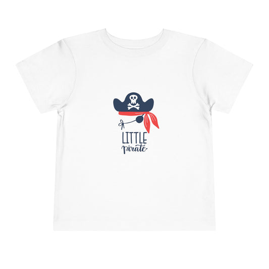 T-Shirt Toddler Little Pirate by Mariu del Campo — asphalt color option
