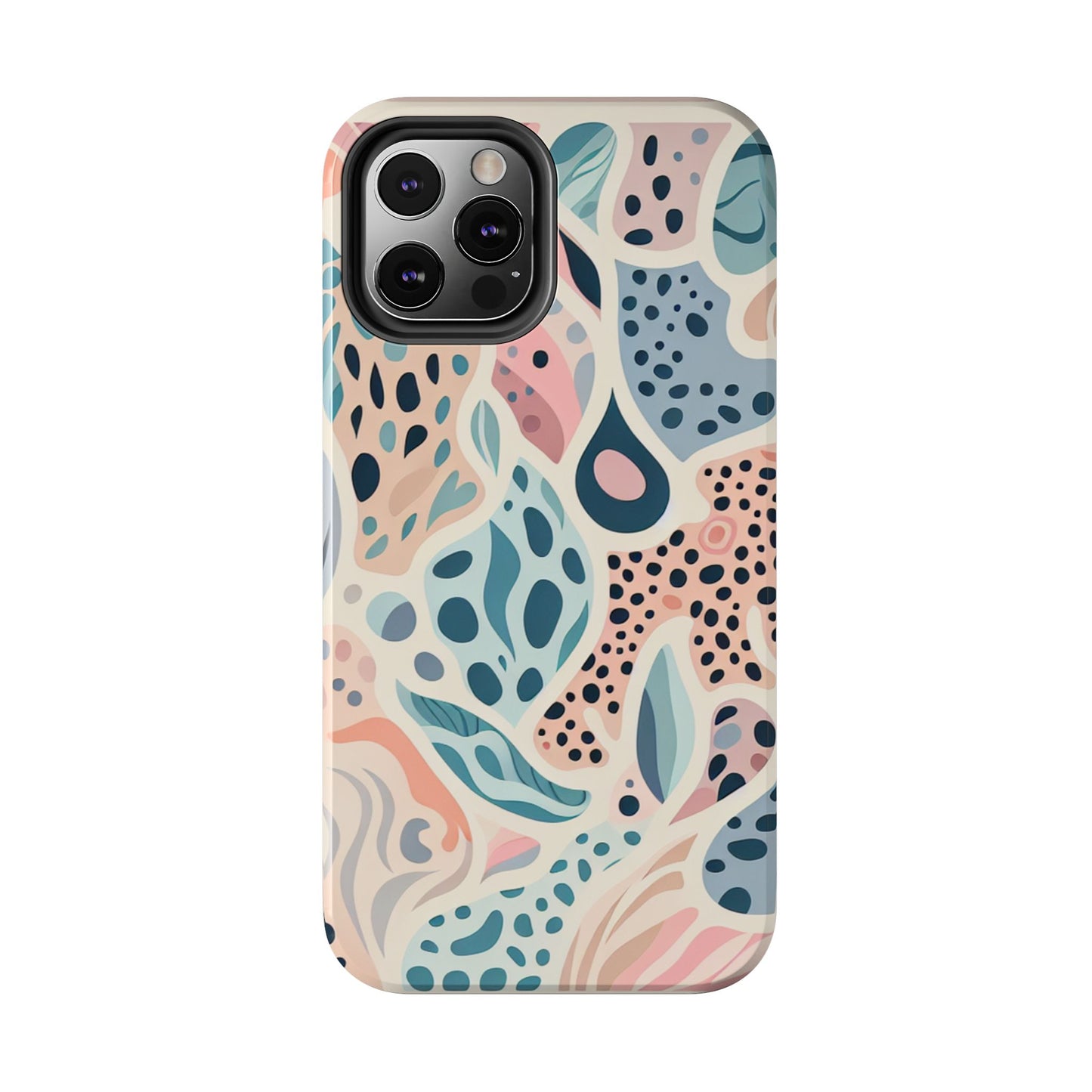 Cases Tough Phone Animal Print - Pastel Design by Mariu del Campo.