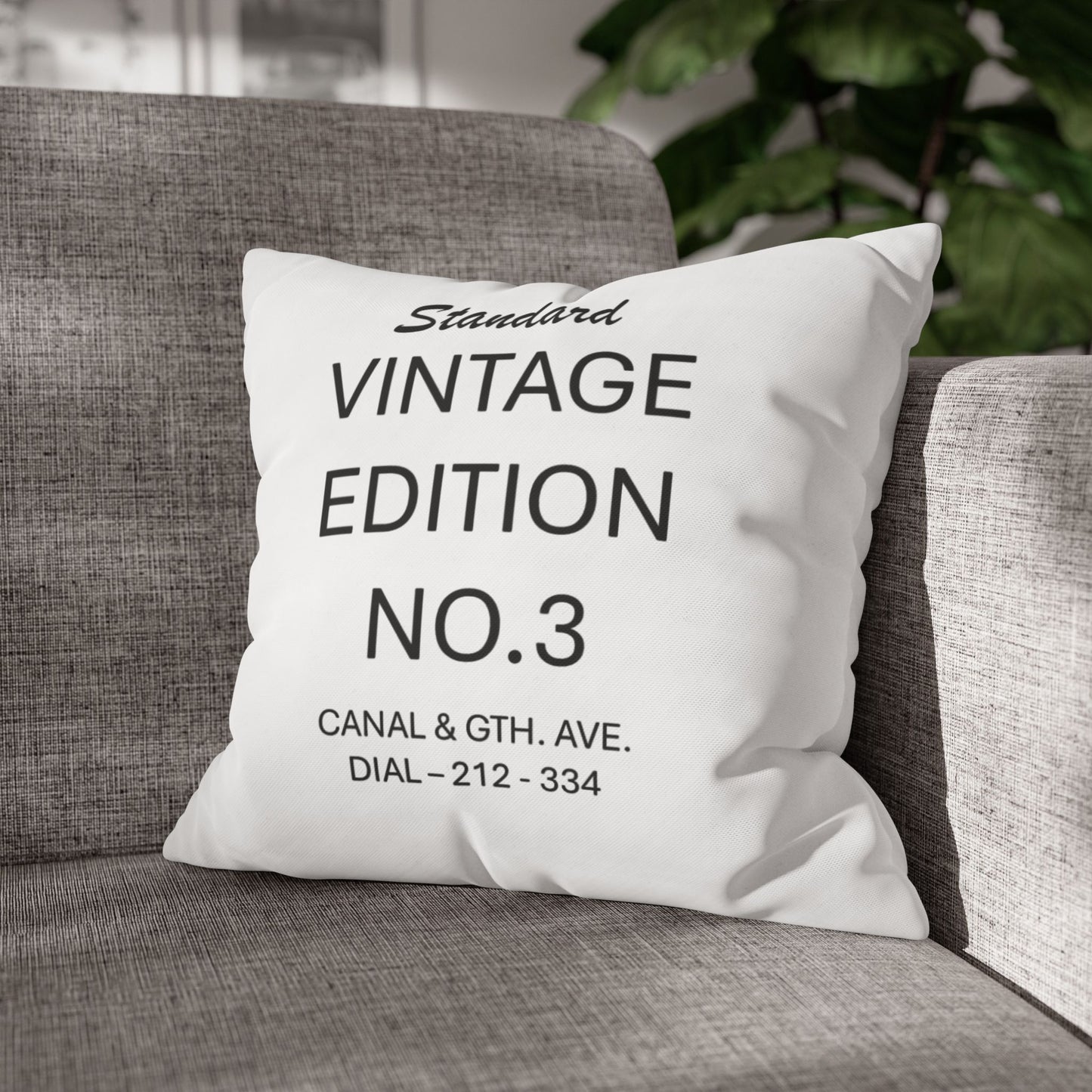 Pillowcase Square Poly Canvas standard by Mariu del Campo.