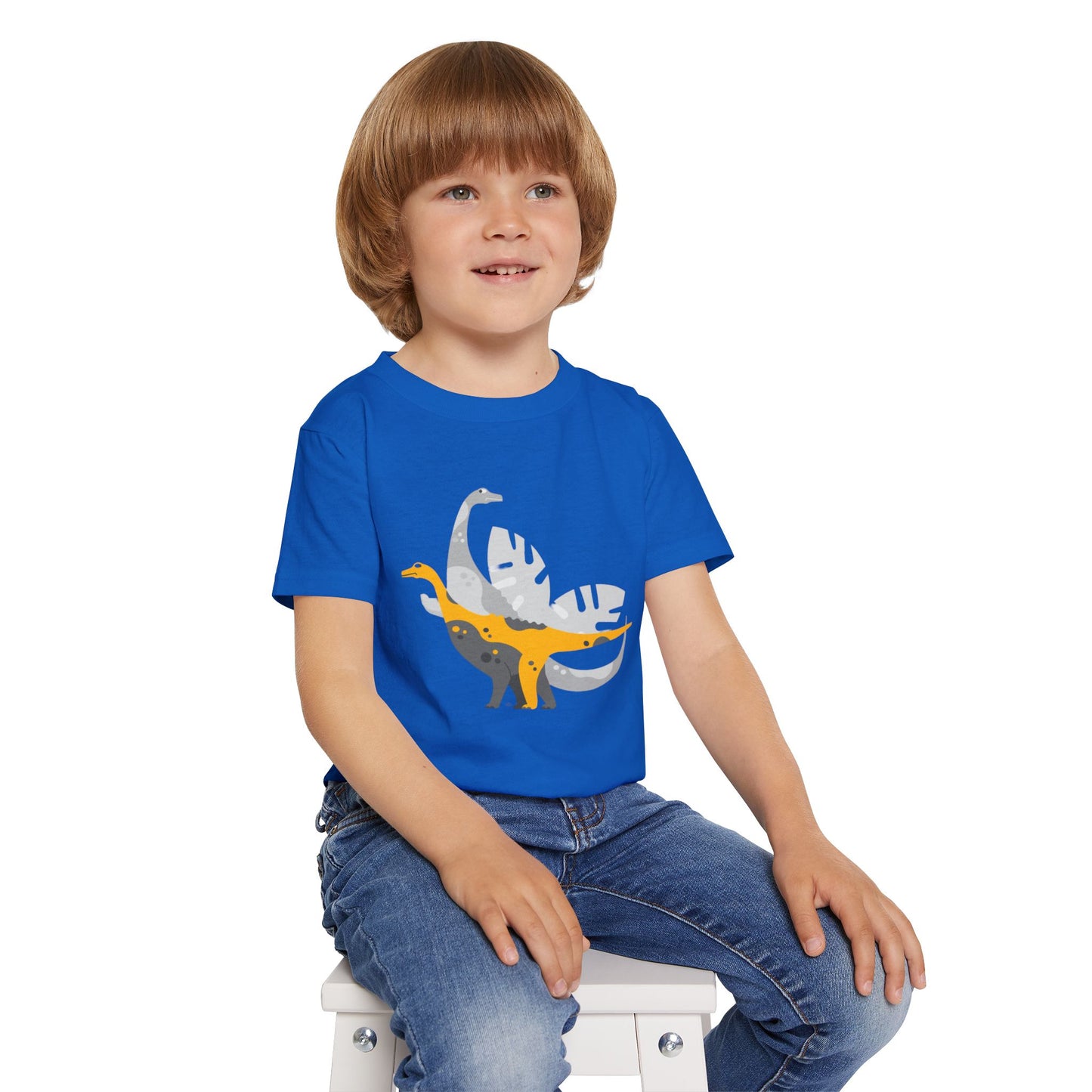 T-Shirt Heavy Cotton™ Toddler Dinosaurs by Mariu del Campo.