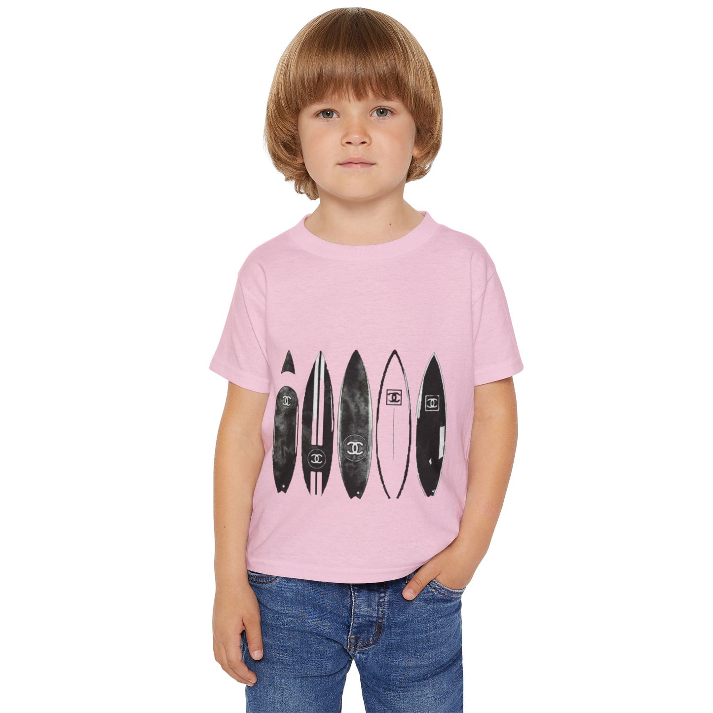 T-Shirt Heavy Cotton™ Toddler surf by Mariu del Campo.