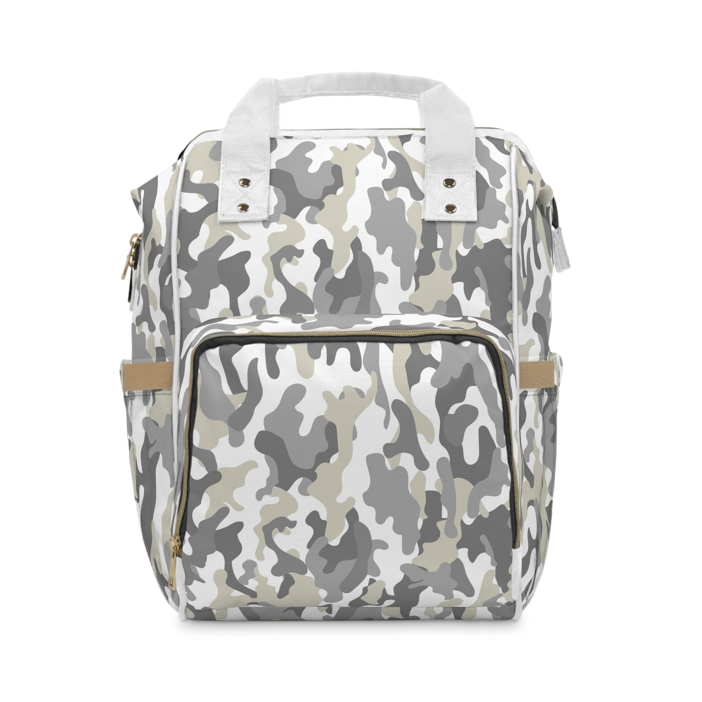 Backpack Multifunctional Diaper Camo by Mariu del Campo.