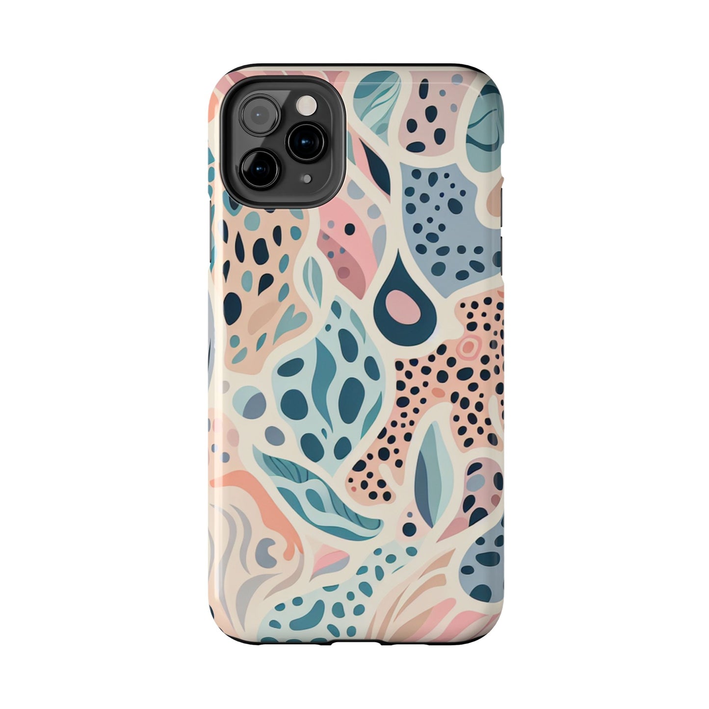 Cases Tough Phone Animal Print - Pastel Design by Mariu del Campo.