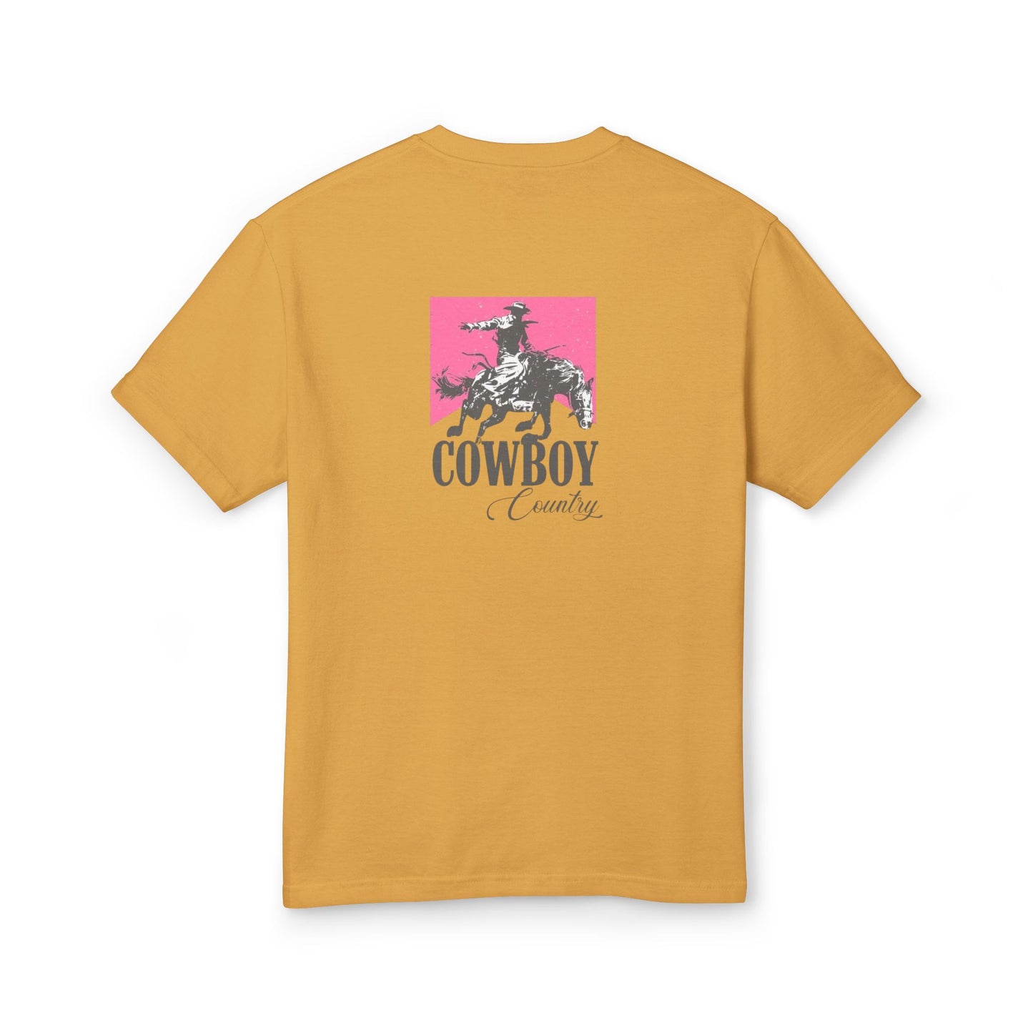 T-Shirt Unisex Cotton CowBoy by Mariu del Campo.