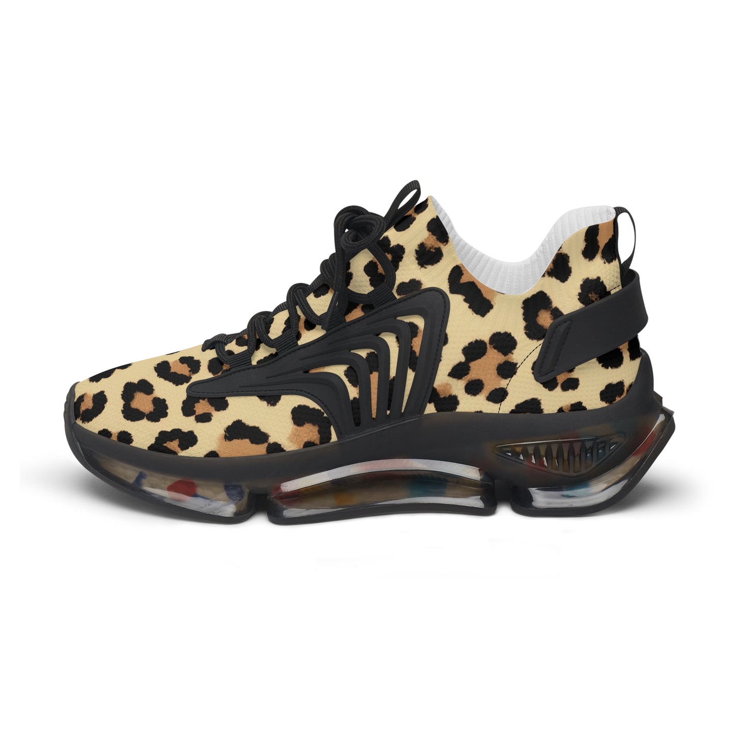 Sneakers Women's Mesh leopard spots by Mariu del Campo.