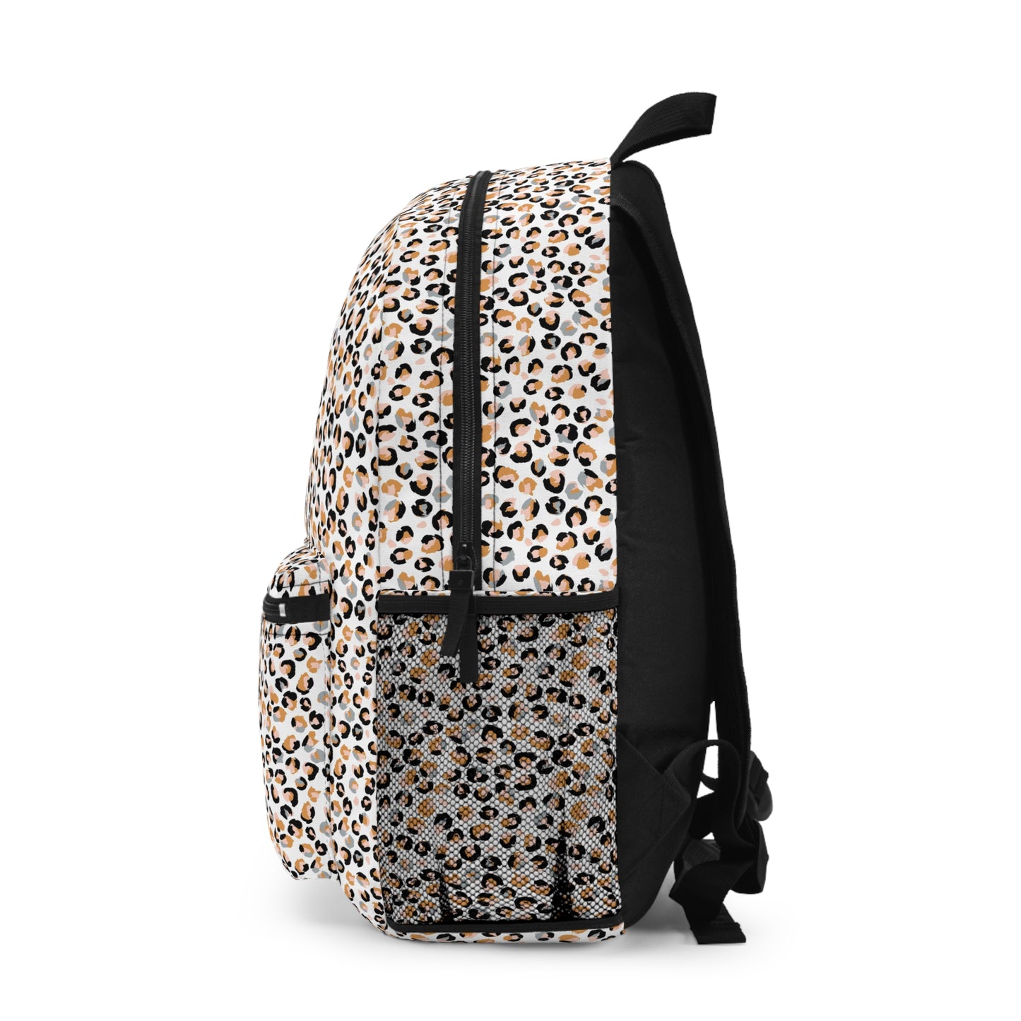 Backpack Trendy Leopard Print for School & Travel by Mariu del Campo.