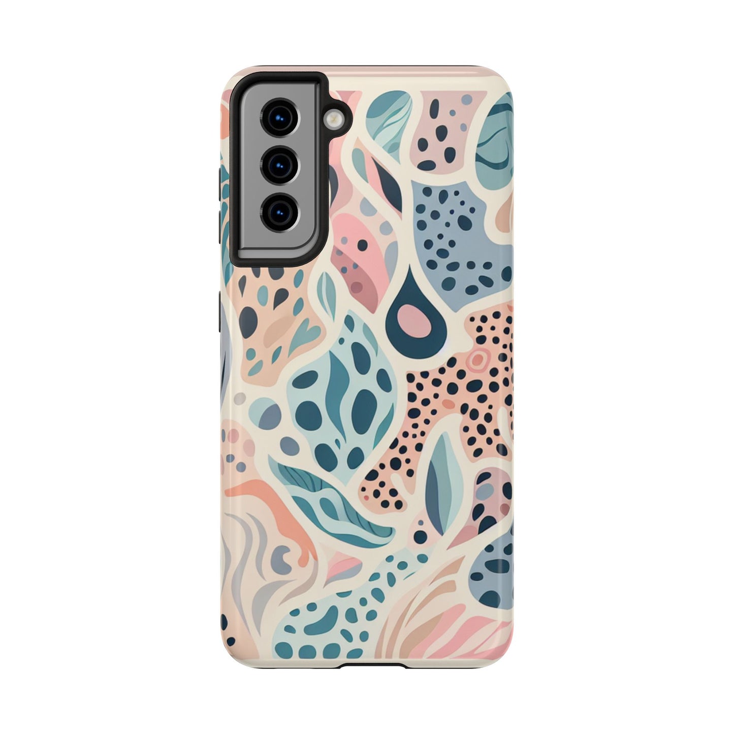 Cases Tough Phone Animal Print - Pastel Design by Mariu del Campo.