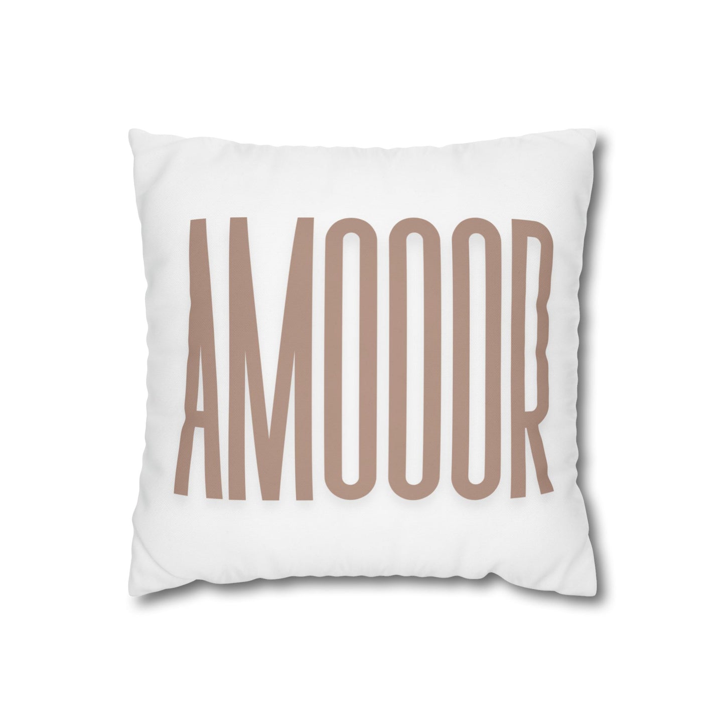 Pillow Modern Square Throw AMOOOR by Mariu del Campo.