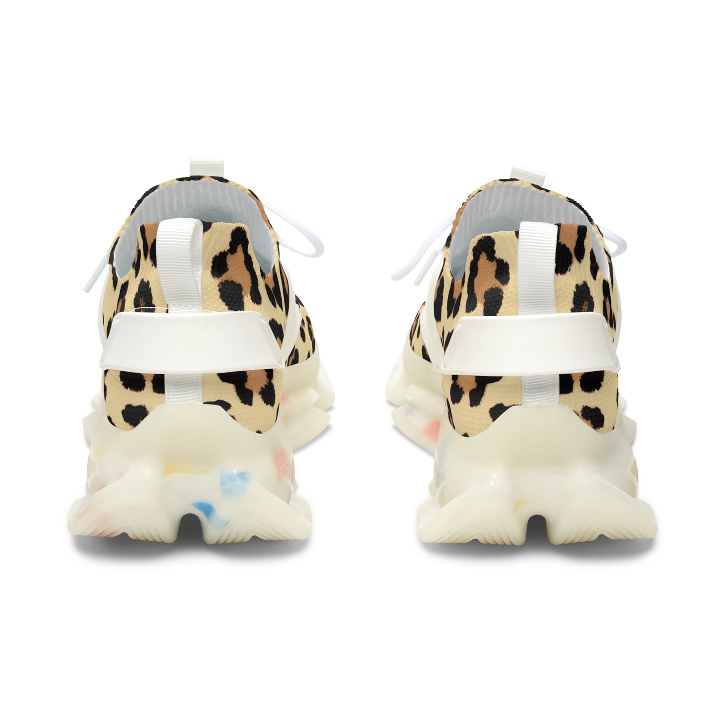 Sneakers Women's Mesh leopard spots by Mariu del Campo.