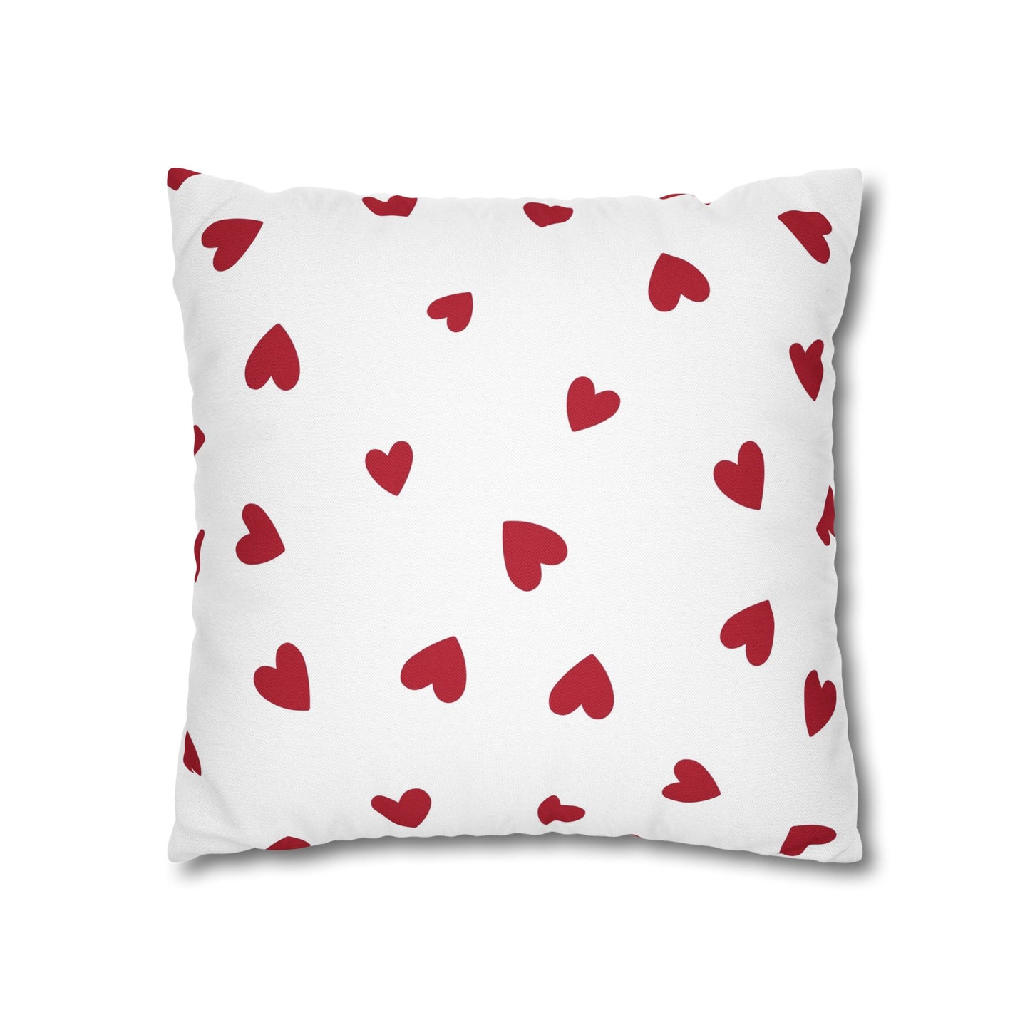 Pillowcase Spun Polyester Square heart by Mariu del Campo.