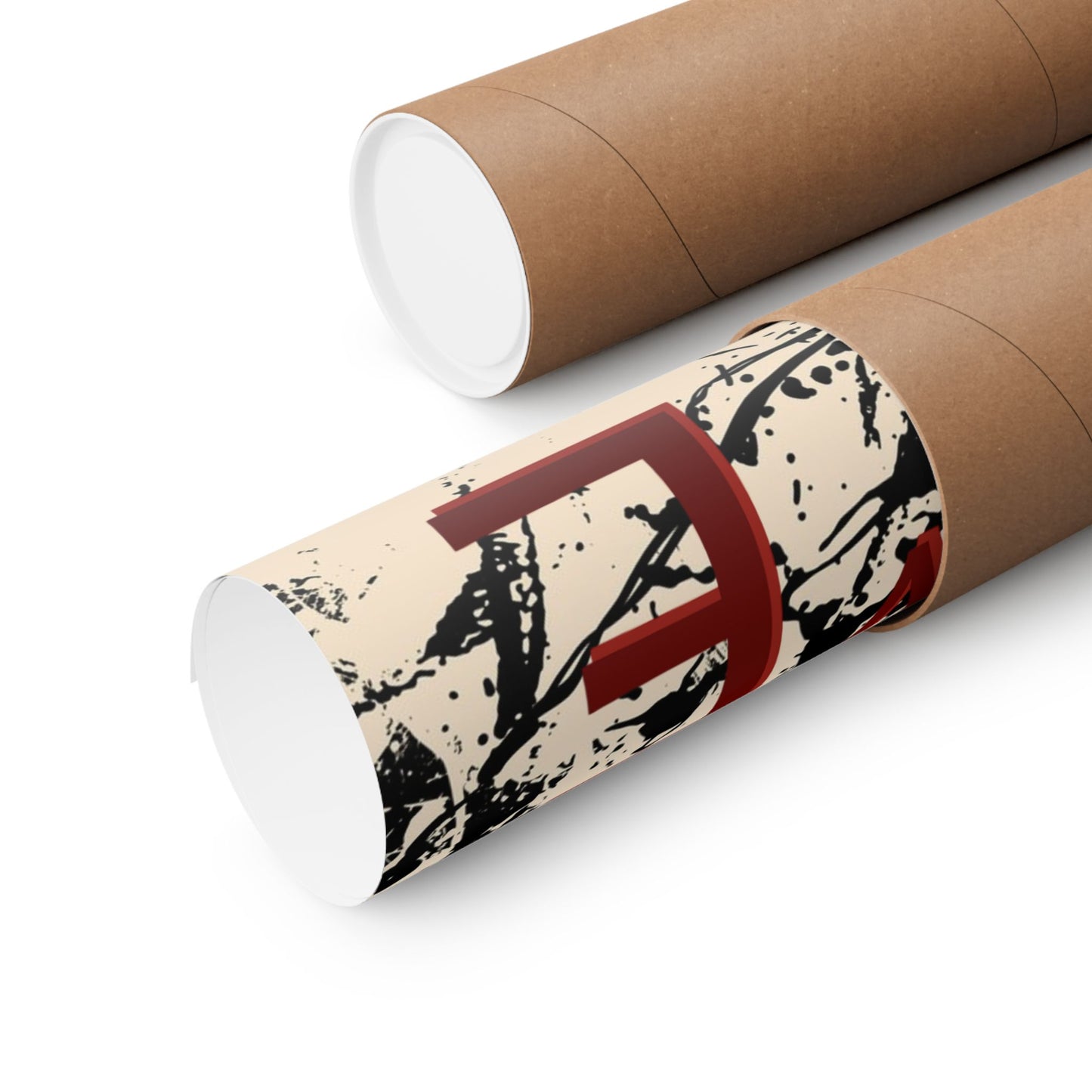 Posters Matte Vertical Love Paint by Mariu del Campo.