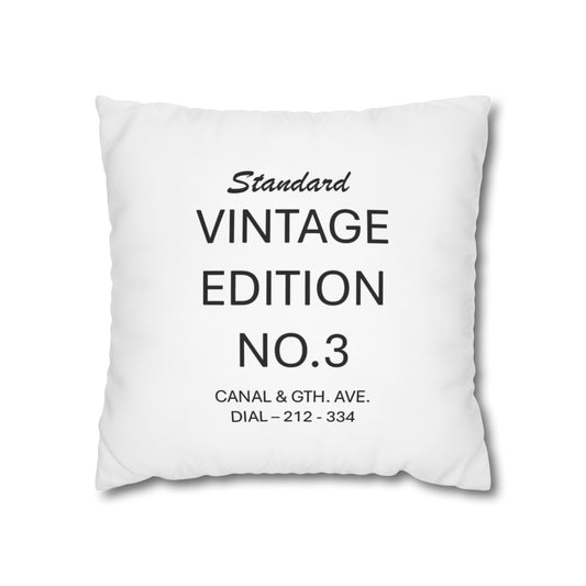 Pillowcase Square Poly Canvas Standard by Mariu del Campo — texture detail