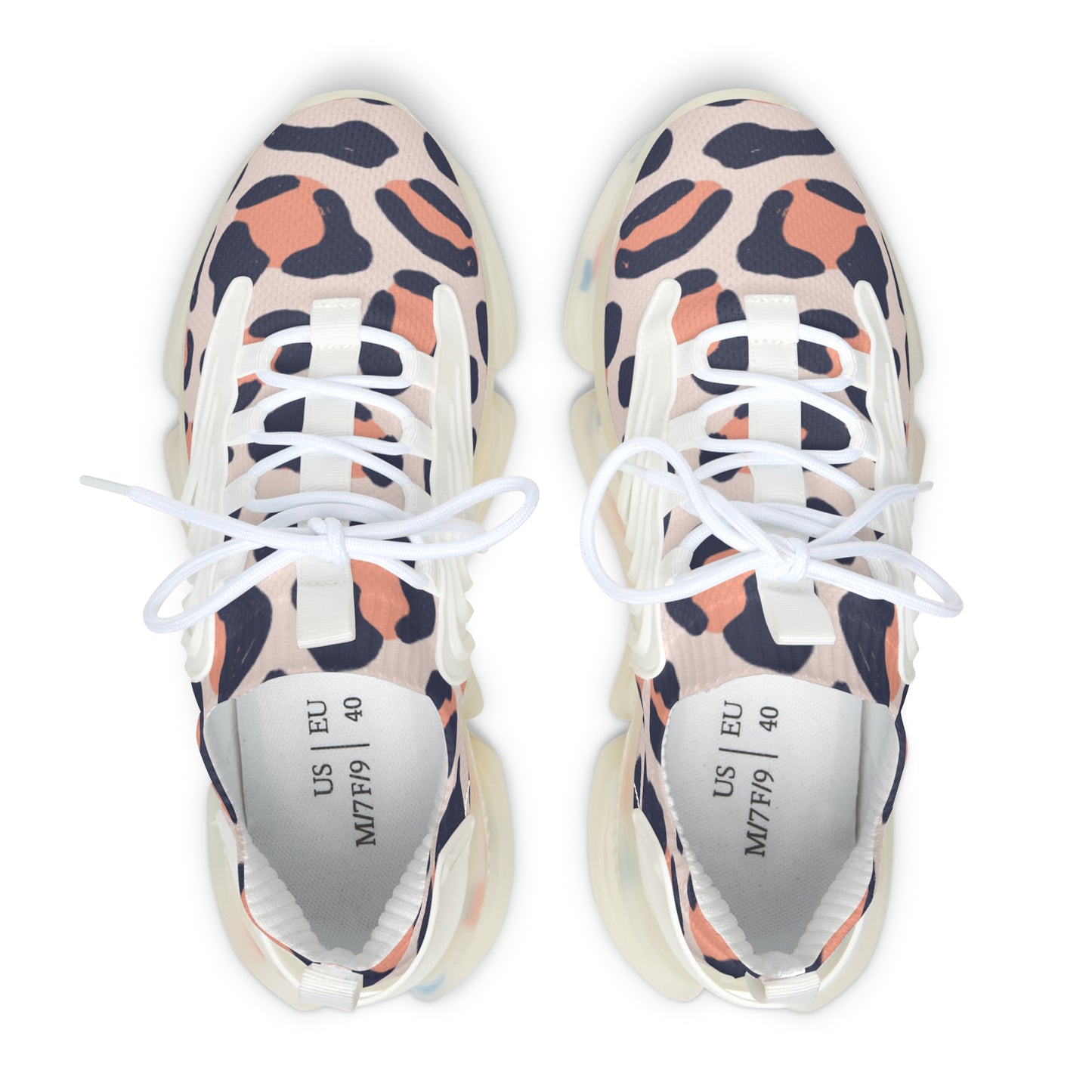 Sneakers Mesh Unisex Leopardo by Mariu del Campo.