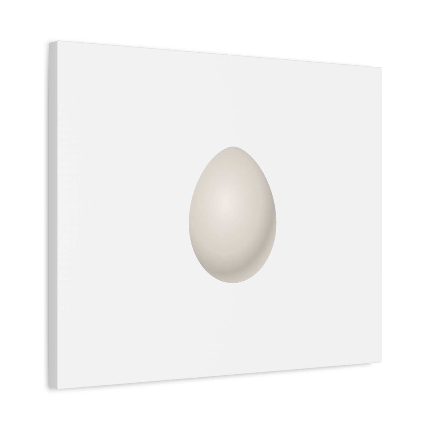 Canvas Matte, Stretched, 1.25" egg by Mariu del Campo.