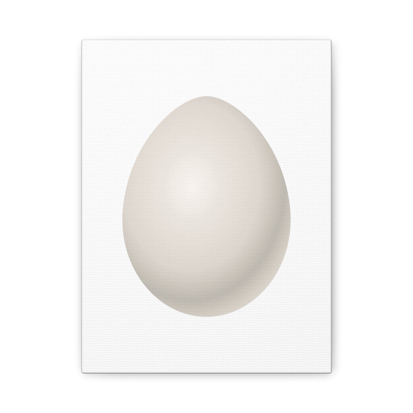 Canvas Matte, Stretched, 1.25" egg by Mariu del Campo.