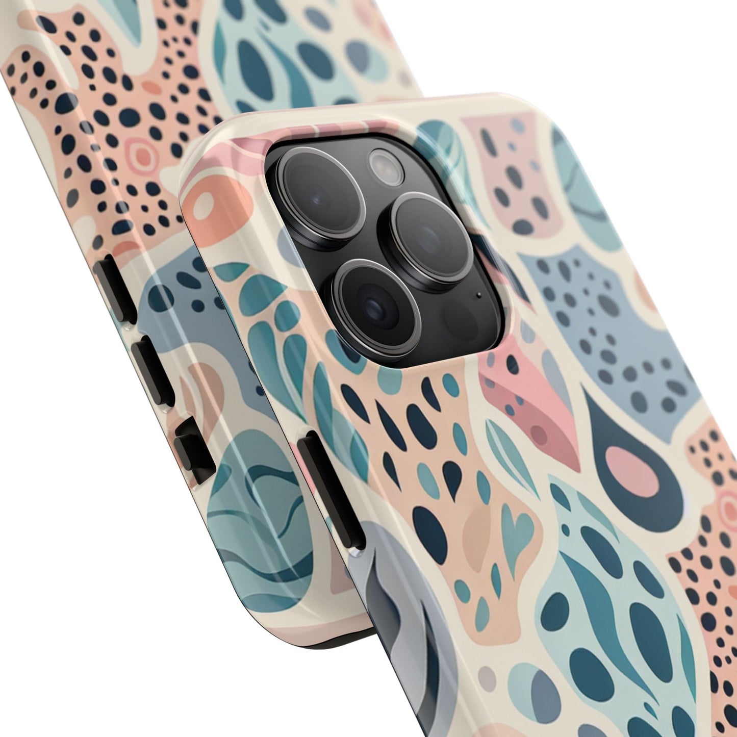 Cases Tough Phone Animal Print - Pastel Design by Mariu del Campo.