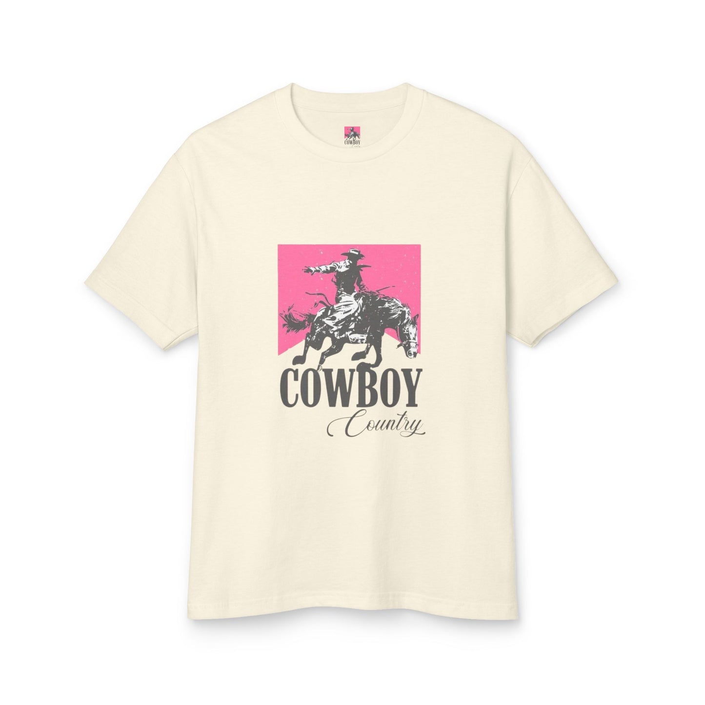 T-Shirt Unisex Cotton CowBoy by Mariu del Campo.
