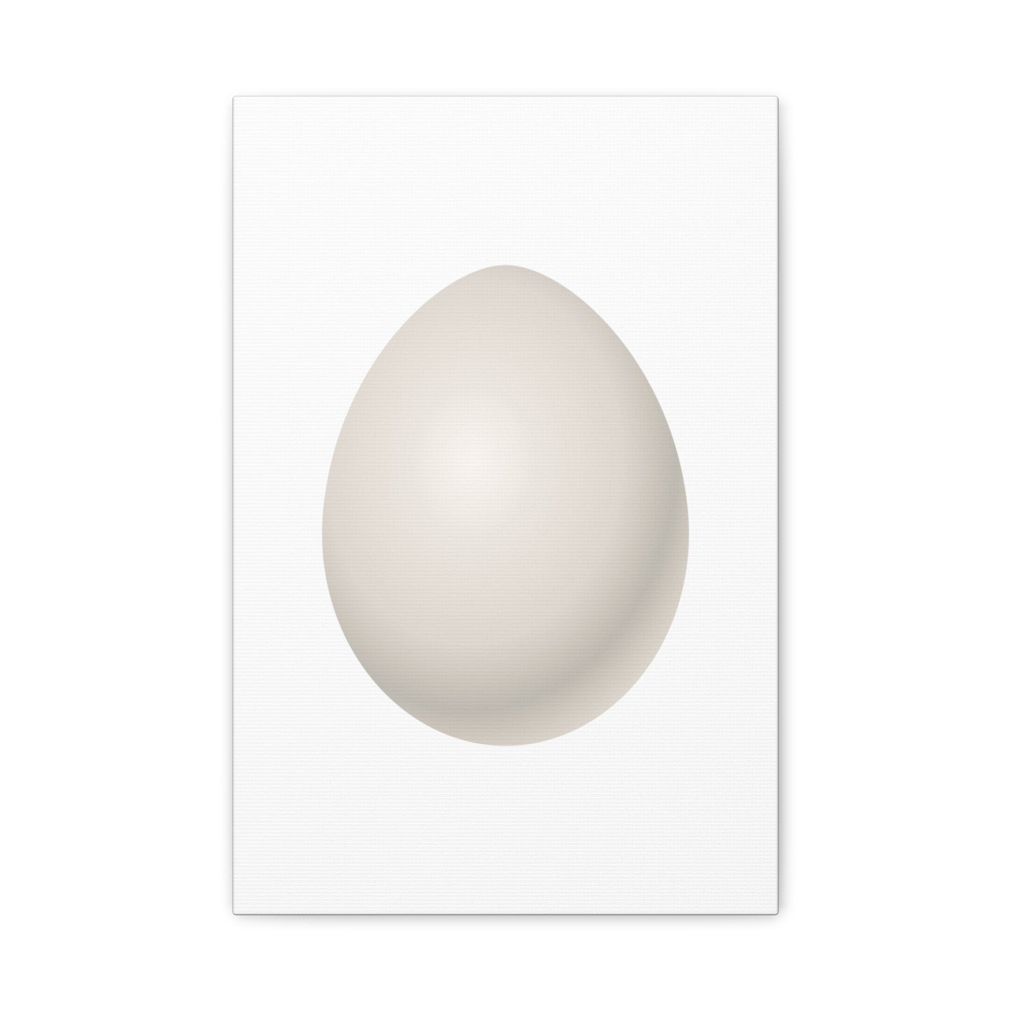 Canvas Matte, Stretched, 1.25" egg by Mariu del Campo.