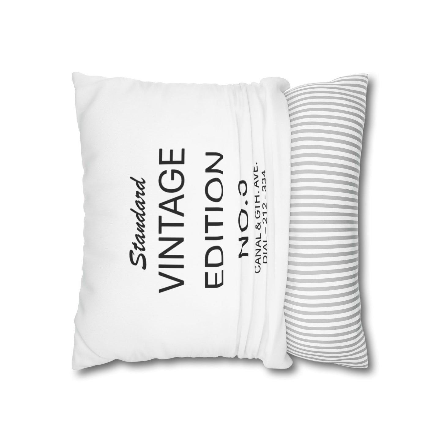 Pillowcase Square Poly Canvas standard by Mariu del Campo.