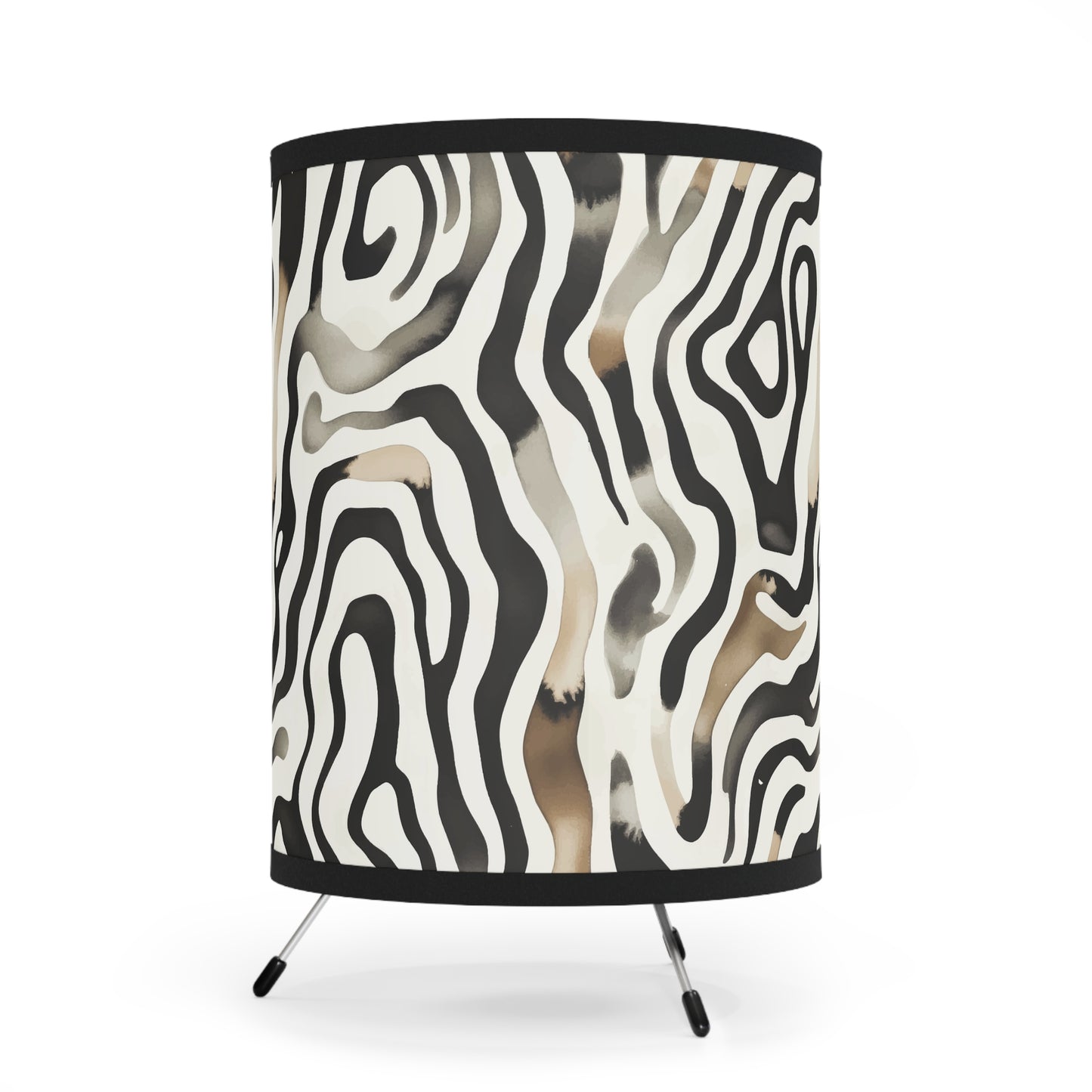 Tripod Lamp African Wild by Mariu del Campo.