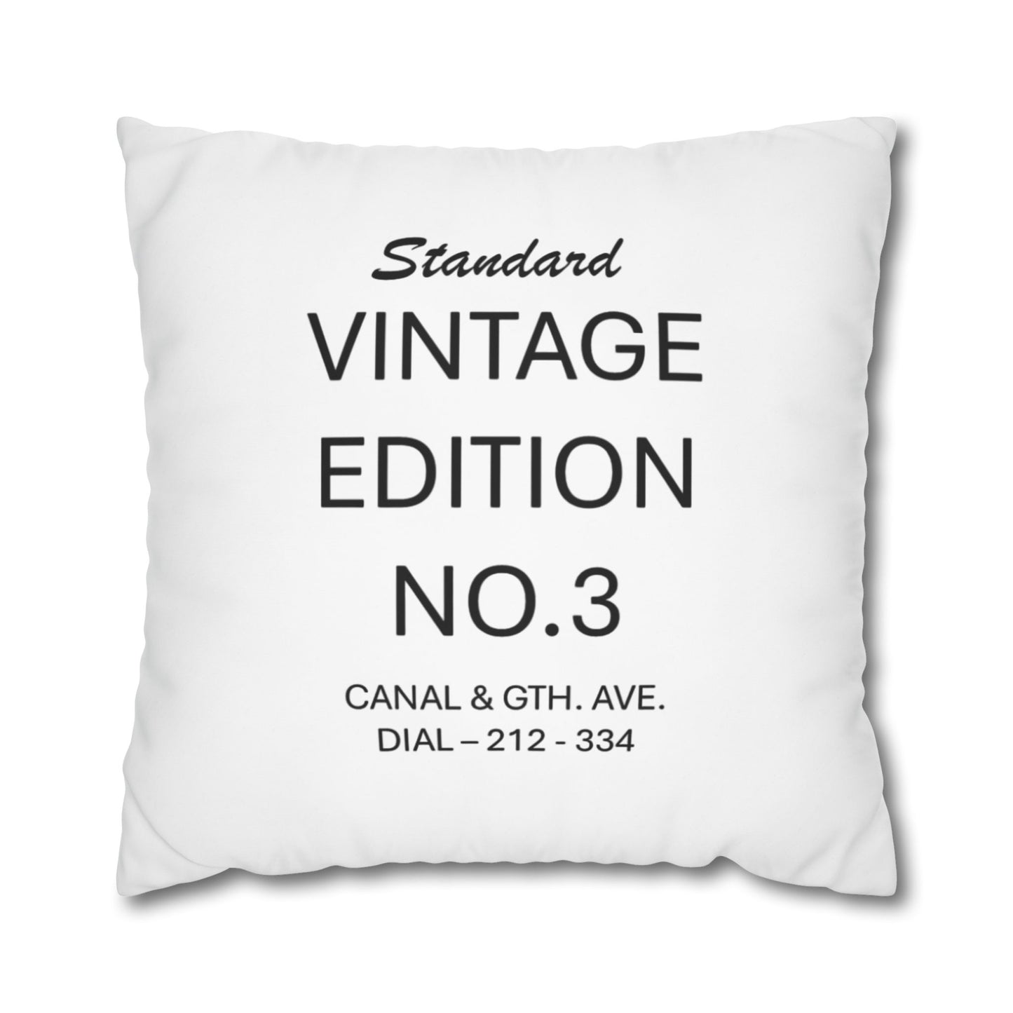 Pillowcase Square Poly Canvas standard by Mariu del Campo.