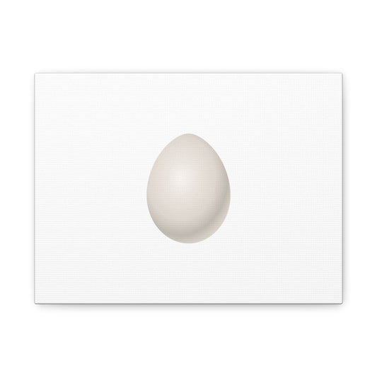 Canvas Stretched Matte Egg by Mariu del Campo — medium format detail