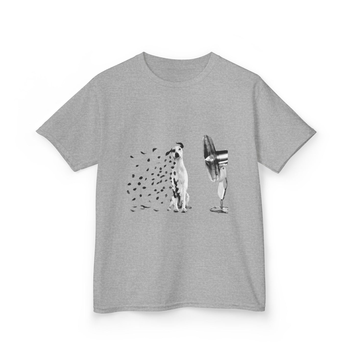 T- Shirt Kids Cotton Dalmata's fan by Mariu del Campo.