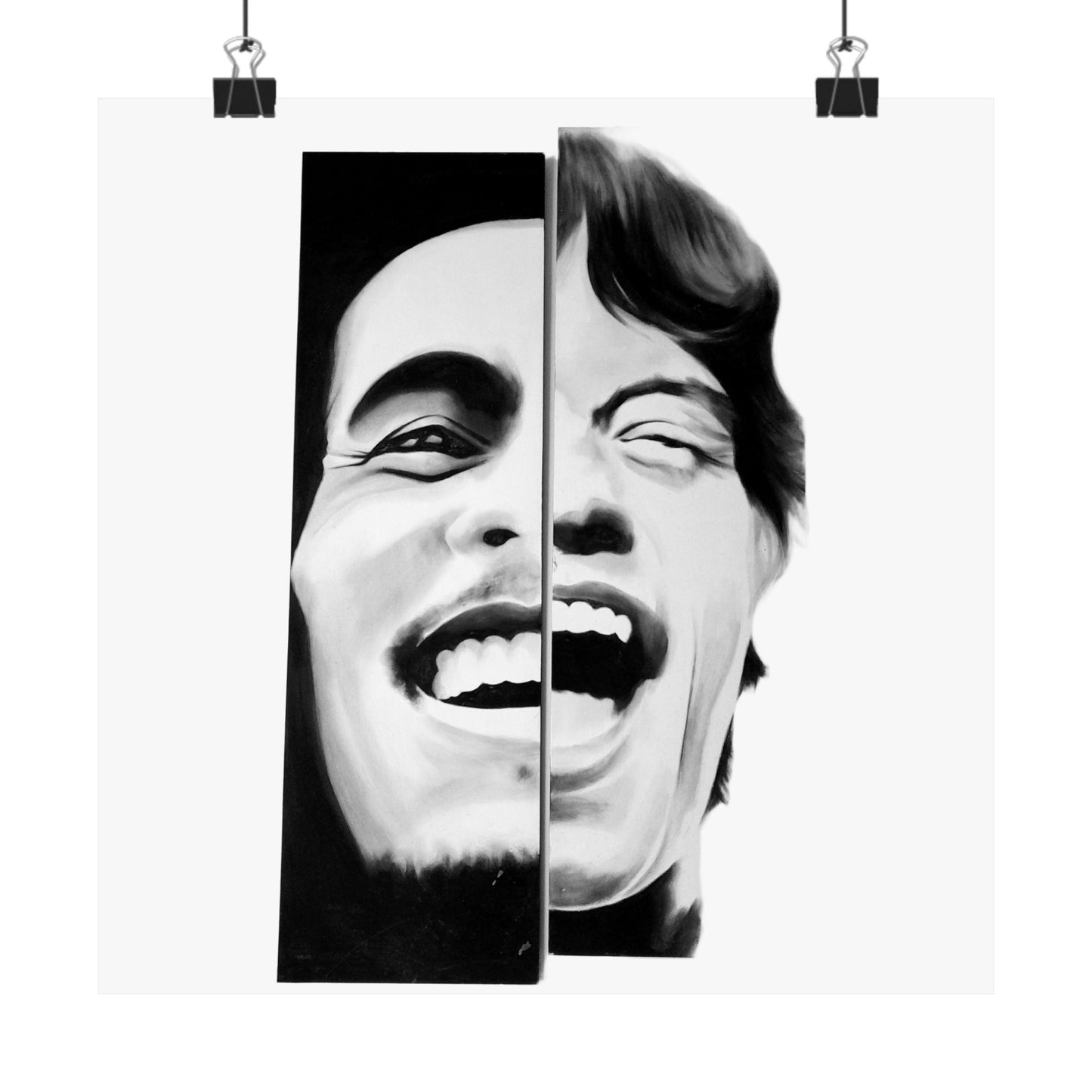 Posters Matte Vertical Bob and Mick by Mariu del Campo.