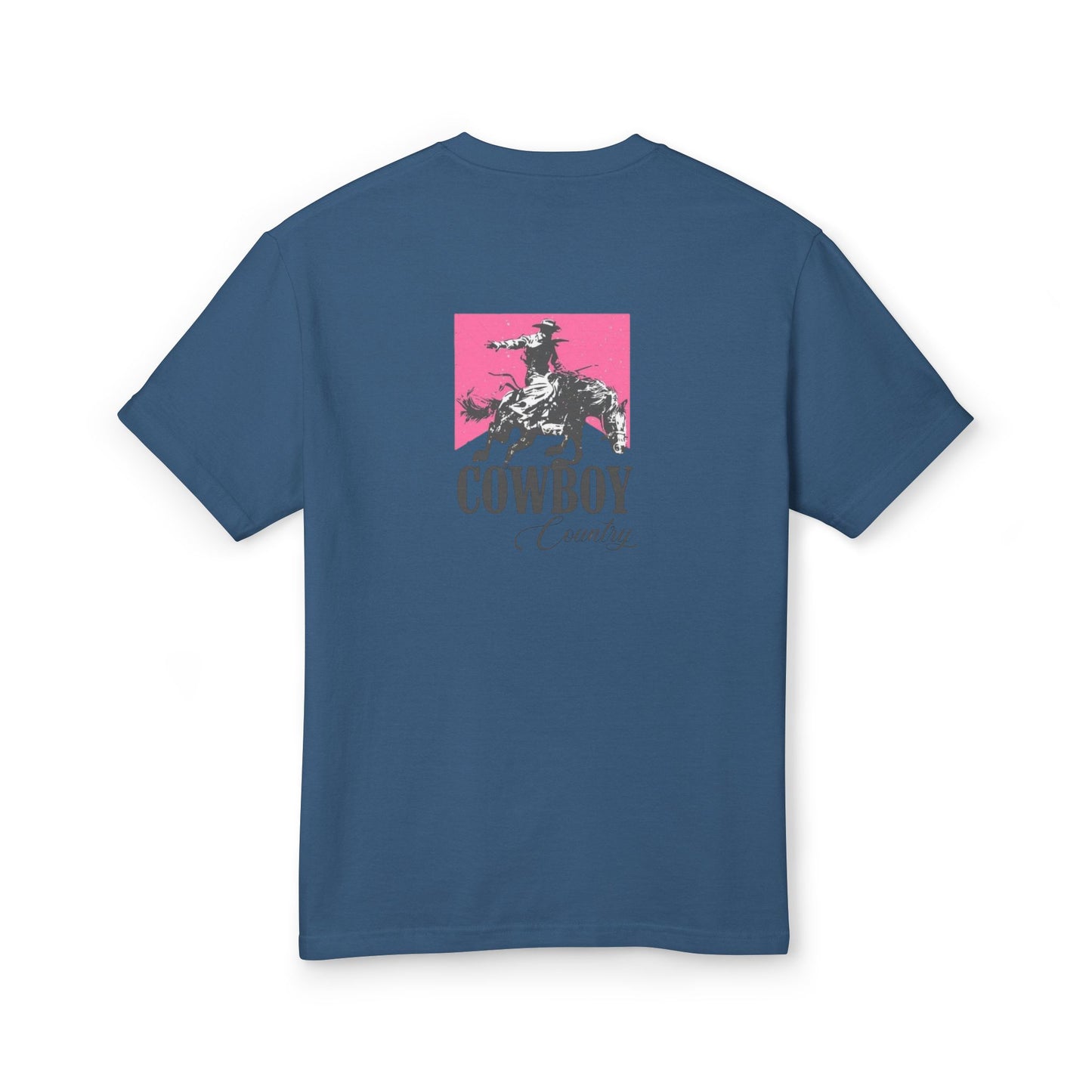 T-Shirt Unisex Cotton CowBoy by Mariu del Campo.