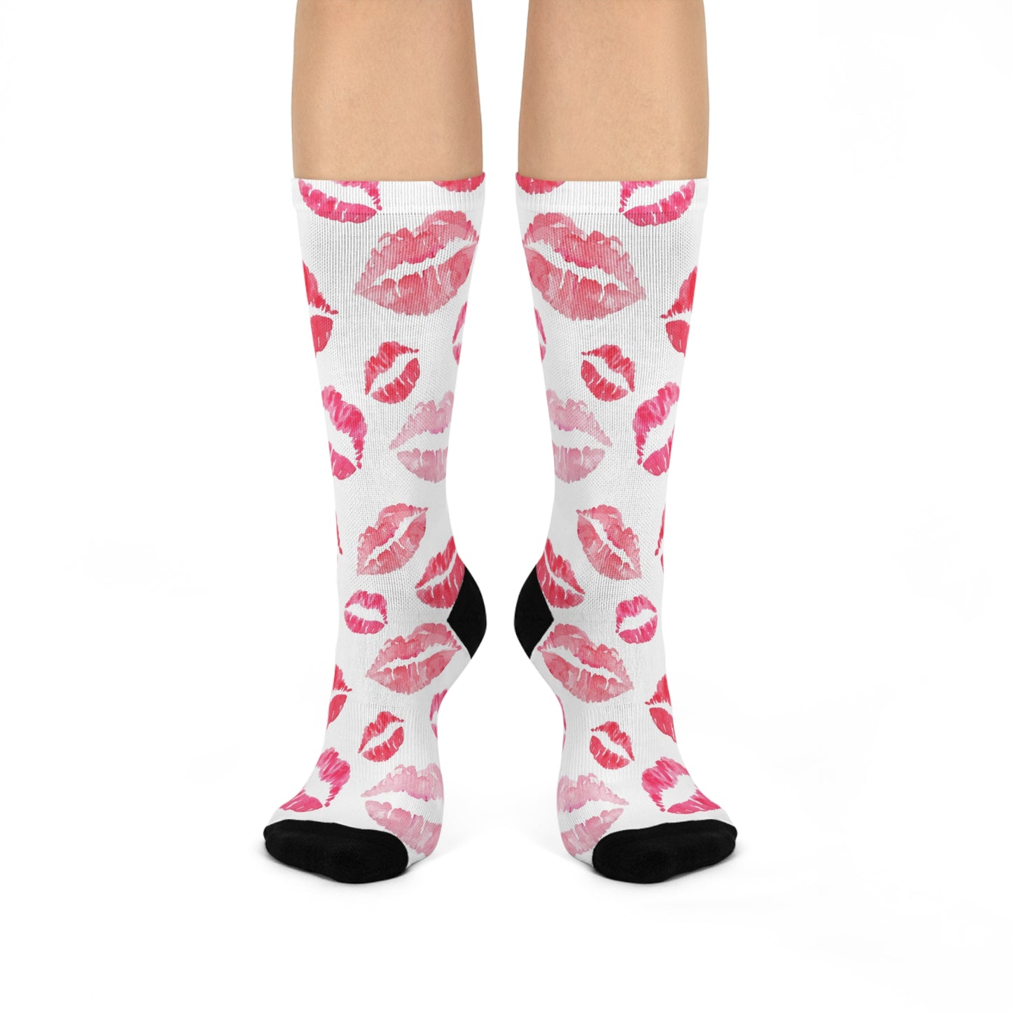Socks Cushioned Crew lips by Mariu del Campo.