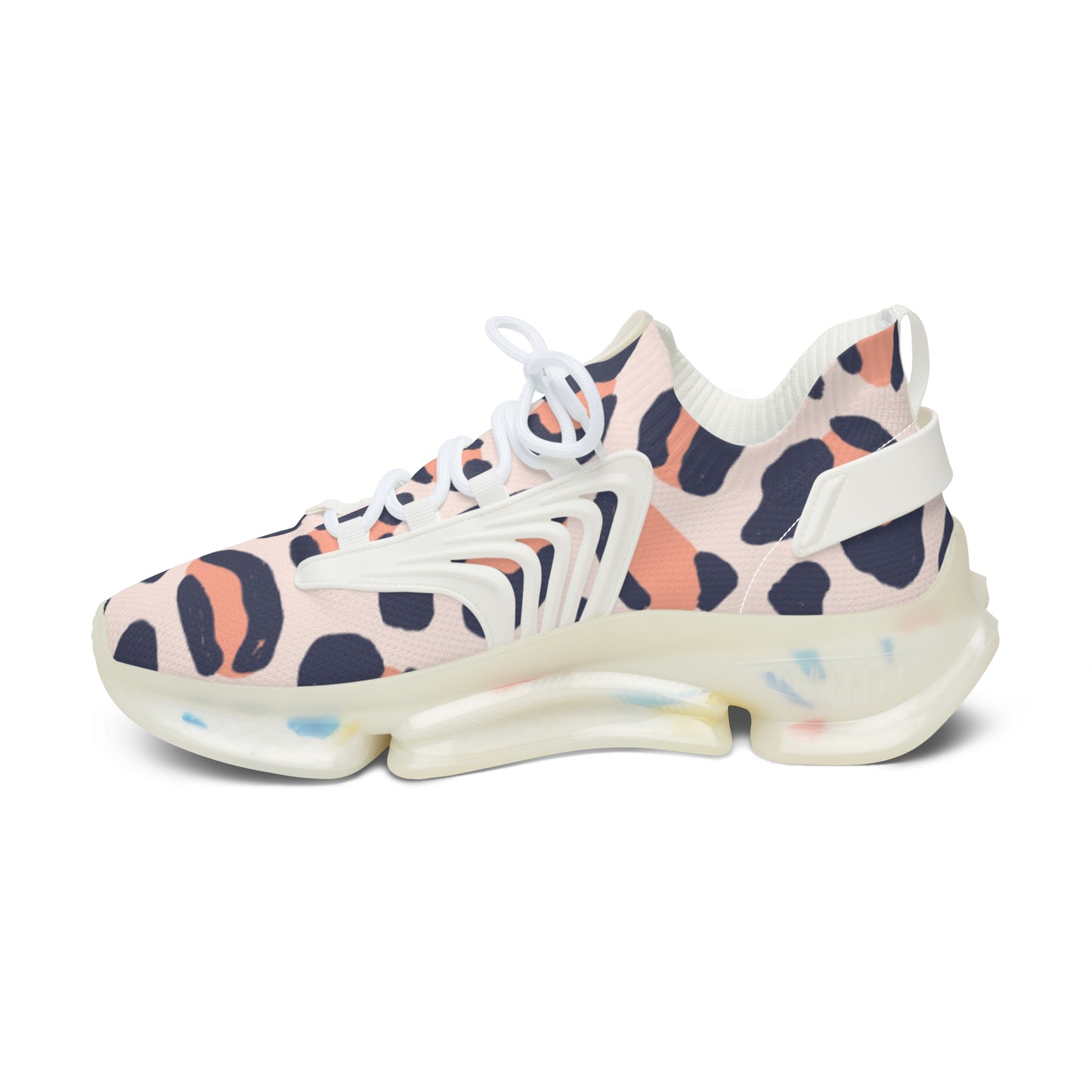 Sneakers Mesh Unisex Leopardo by Mariu del Campo.
