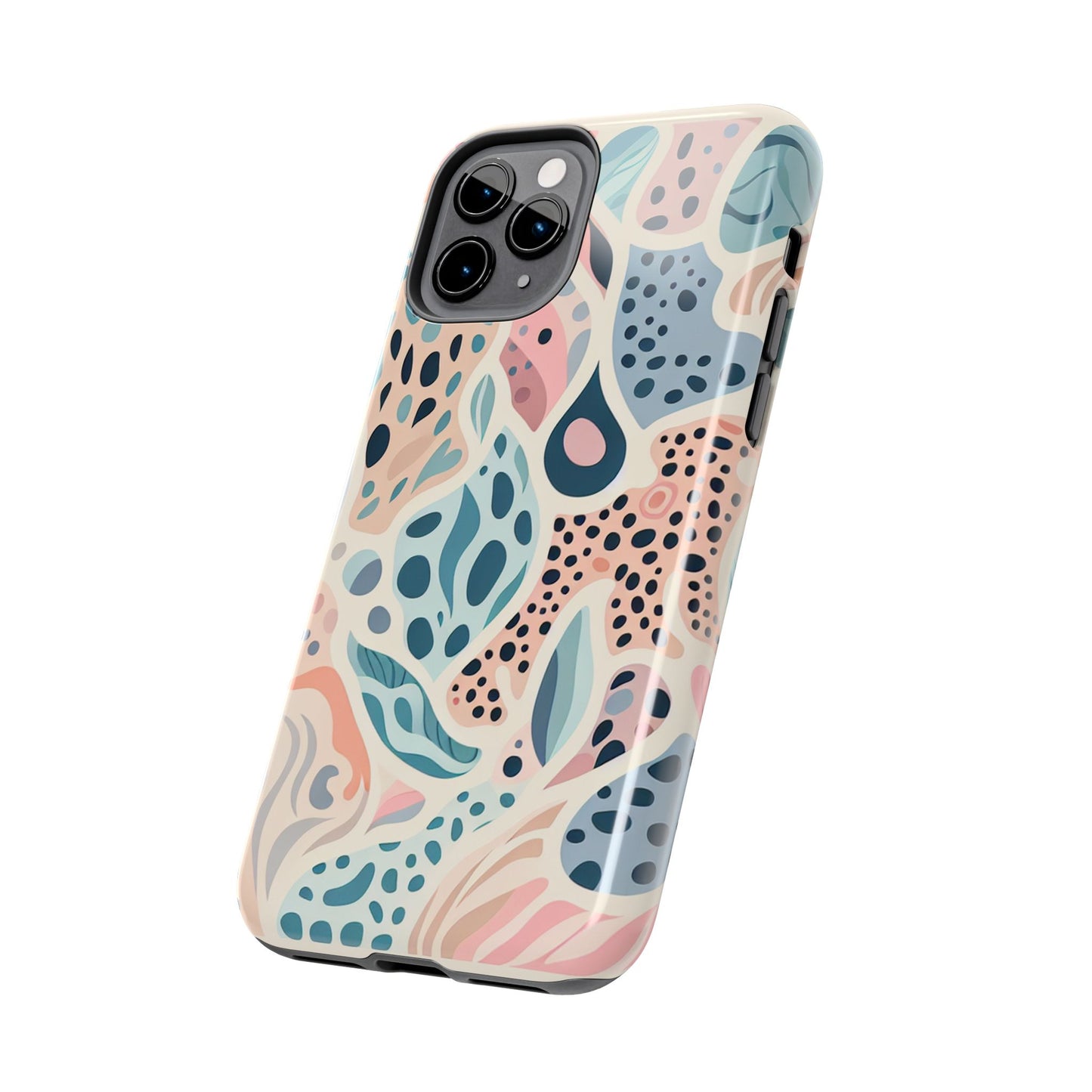 Cases Tough Phone Animal Print - Pastel Design by Mariu del Campo.